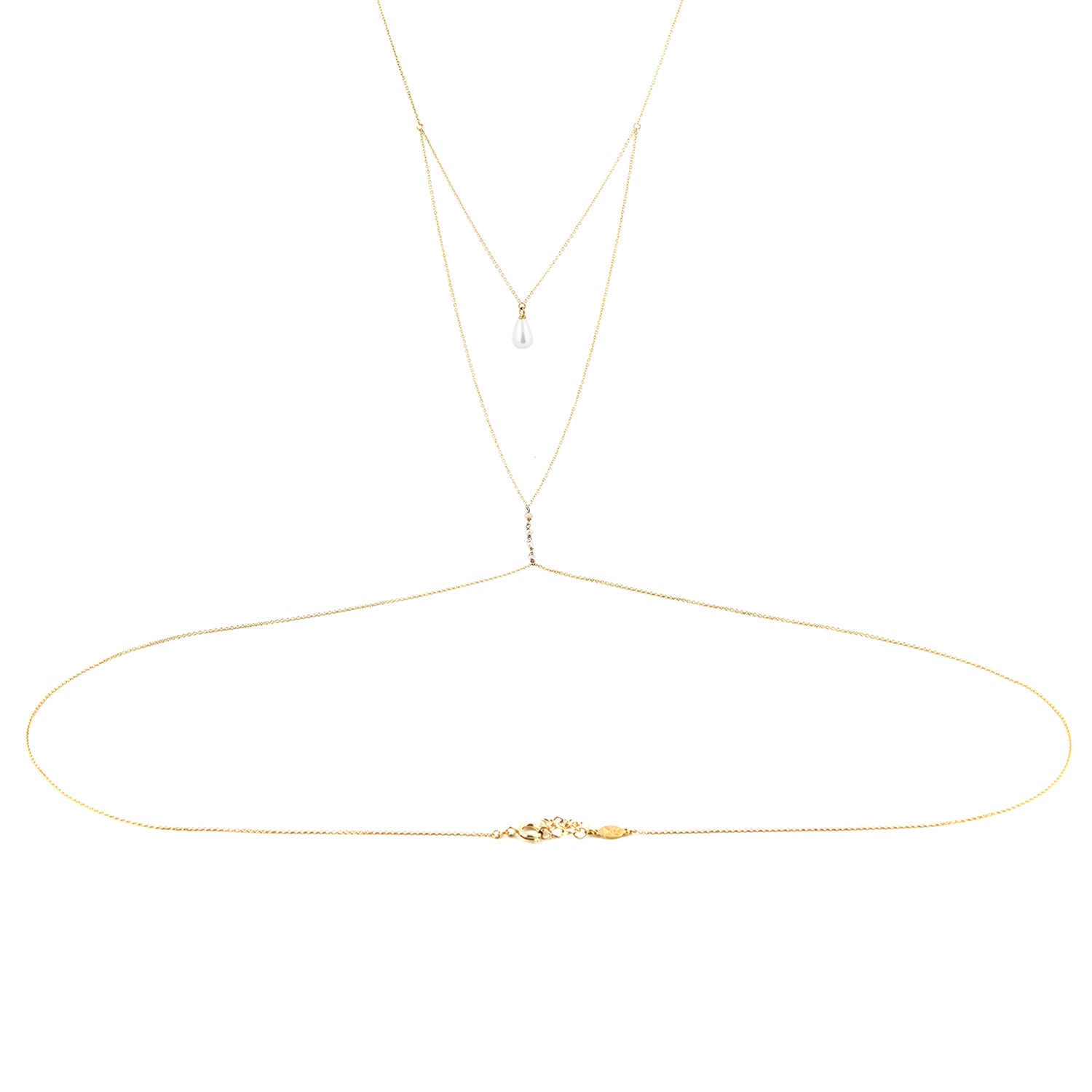 PEARL DROP – Convertible Pearl Body Necklace