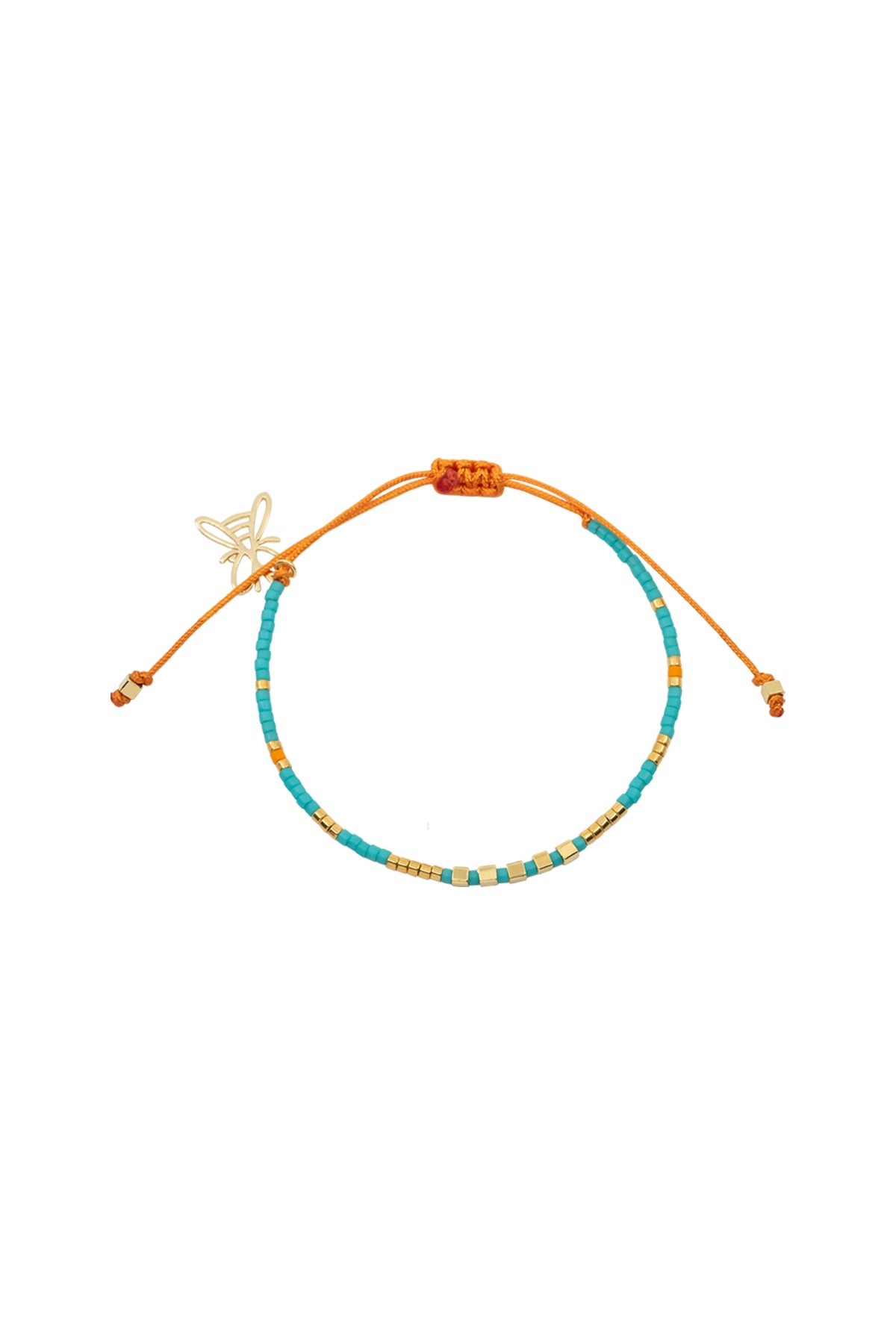 GOLDEN TURQUOISE - String Bracelet