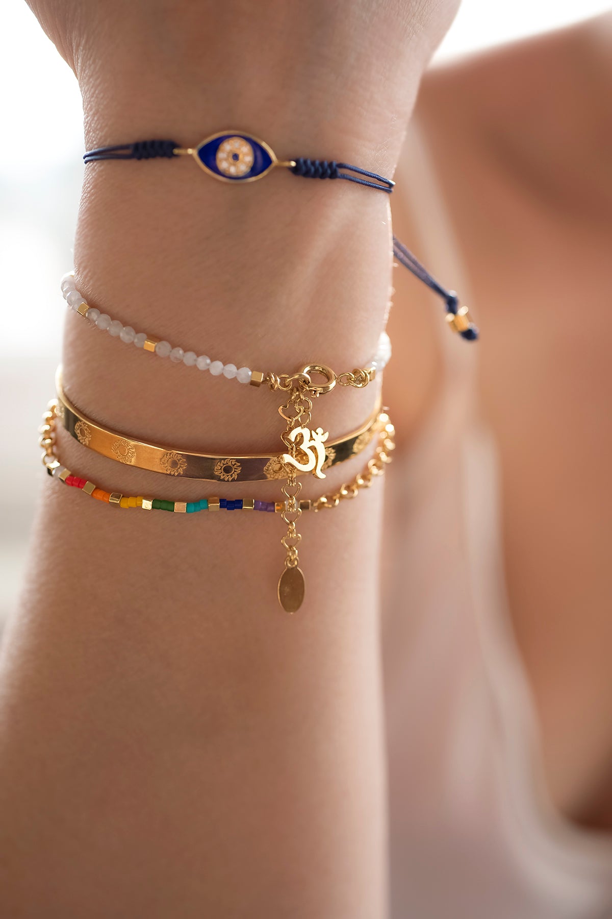 CHAKRA - Moonstone Bracelet Set
