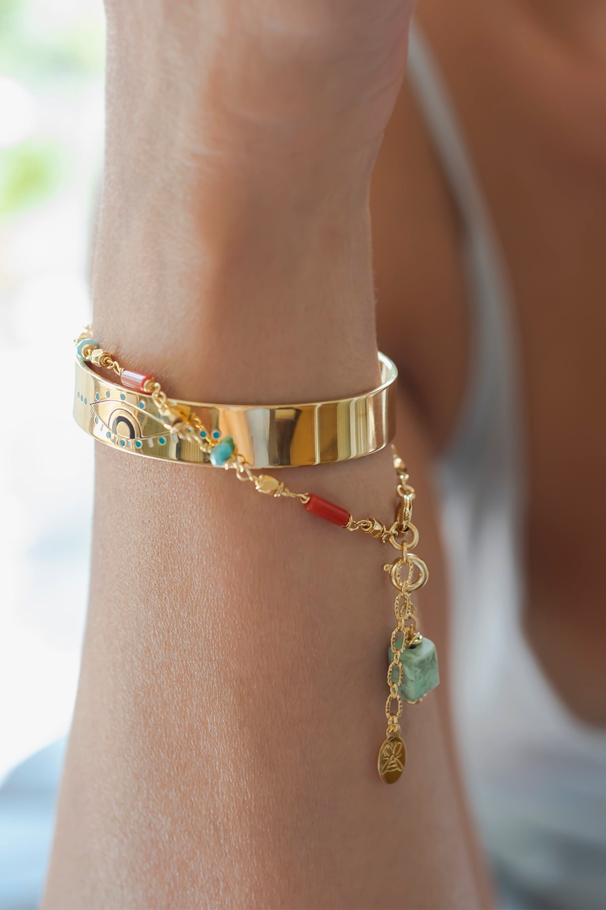 DANTELLE – Wire-Wrapped Gemstone Bracelet