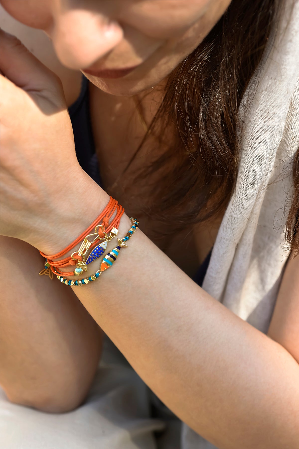 DORI - Wrap-Around Fish Bracelet