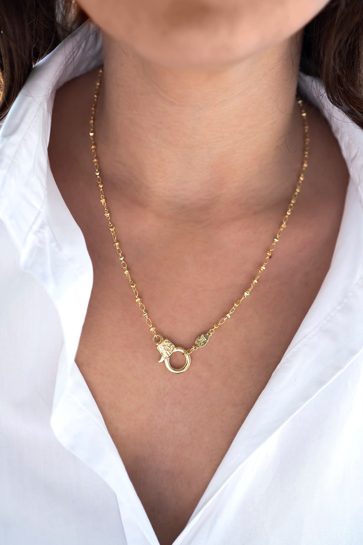CUTIE LOBSTER - Ball - Charm Necklace