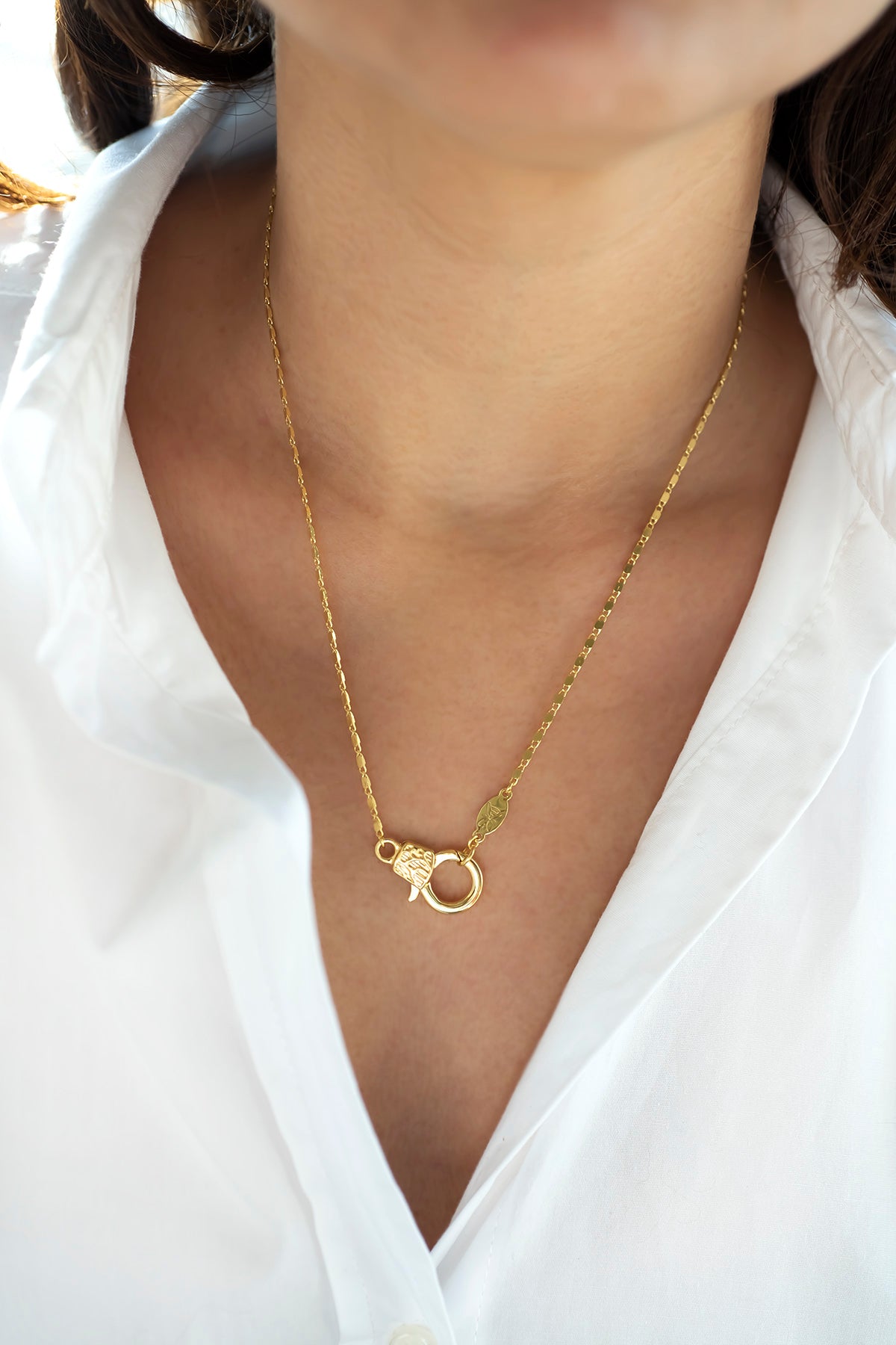 CUTIE LOBSTER - Flat - Charm Necklace