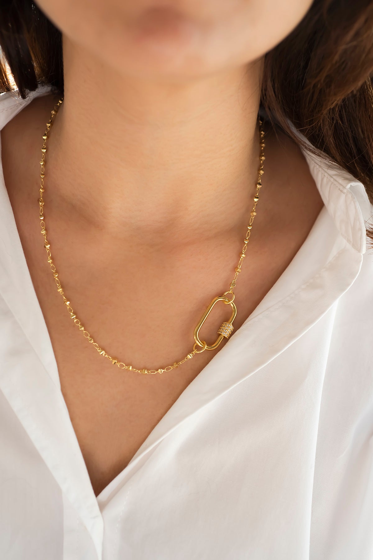 CARABINA – Ball – Charm Necklace