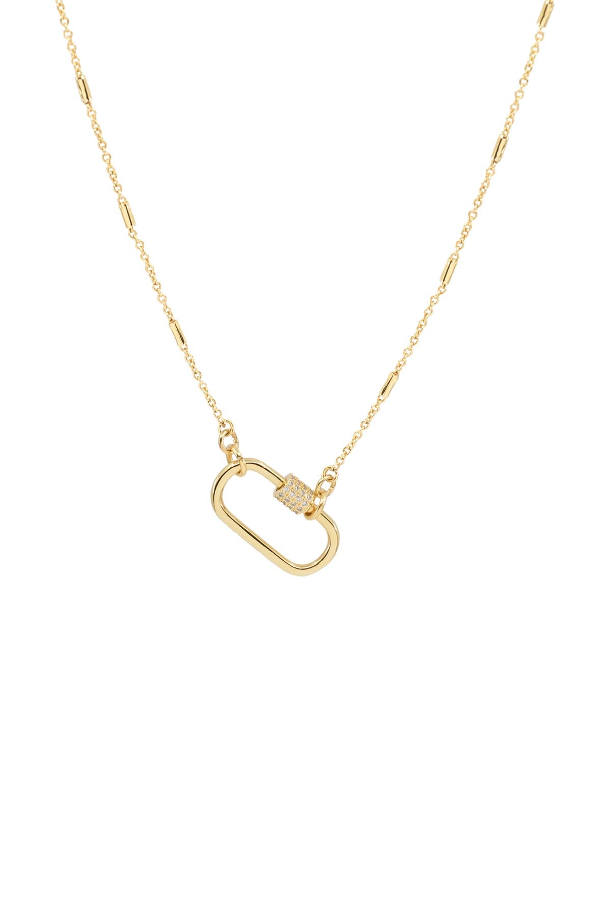 CARABINA - Cable Link - Charm Necklace