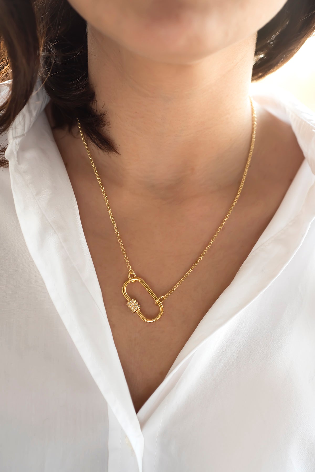 CARABINA - Rollo - Charm Necklace