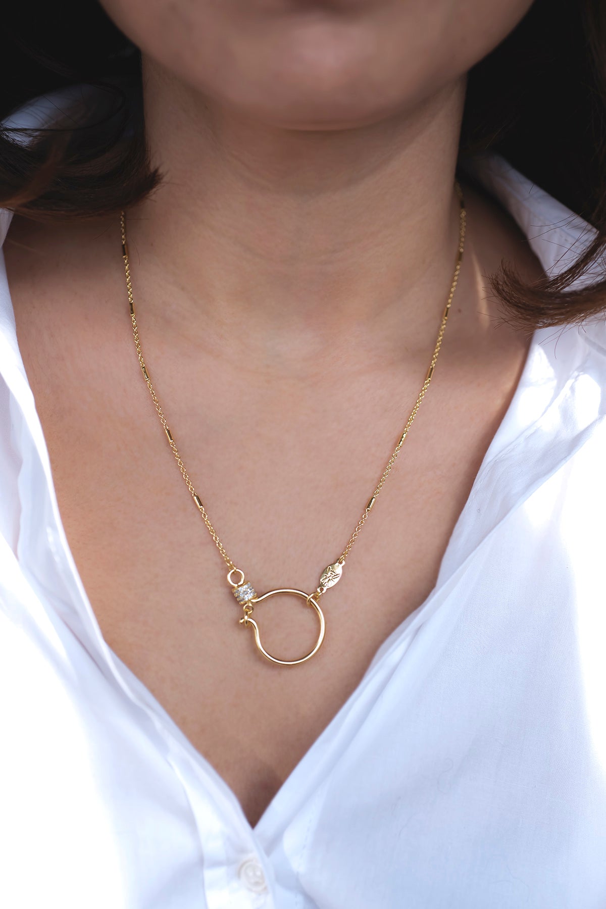 SHINY HOOK - Cable Link - Chain Necklace