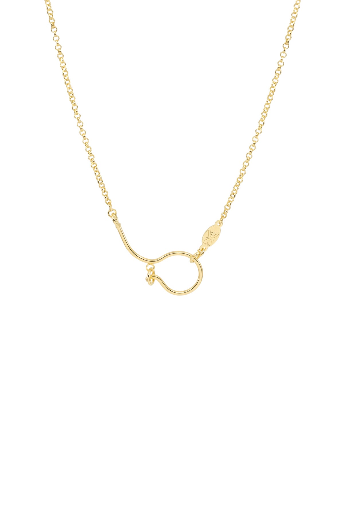 SIGN - Rollo - Round Chain Charm Necklace