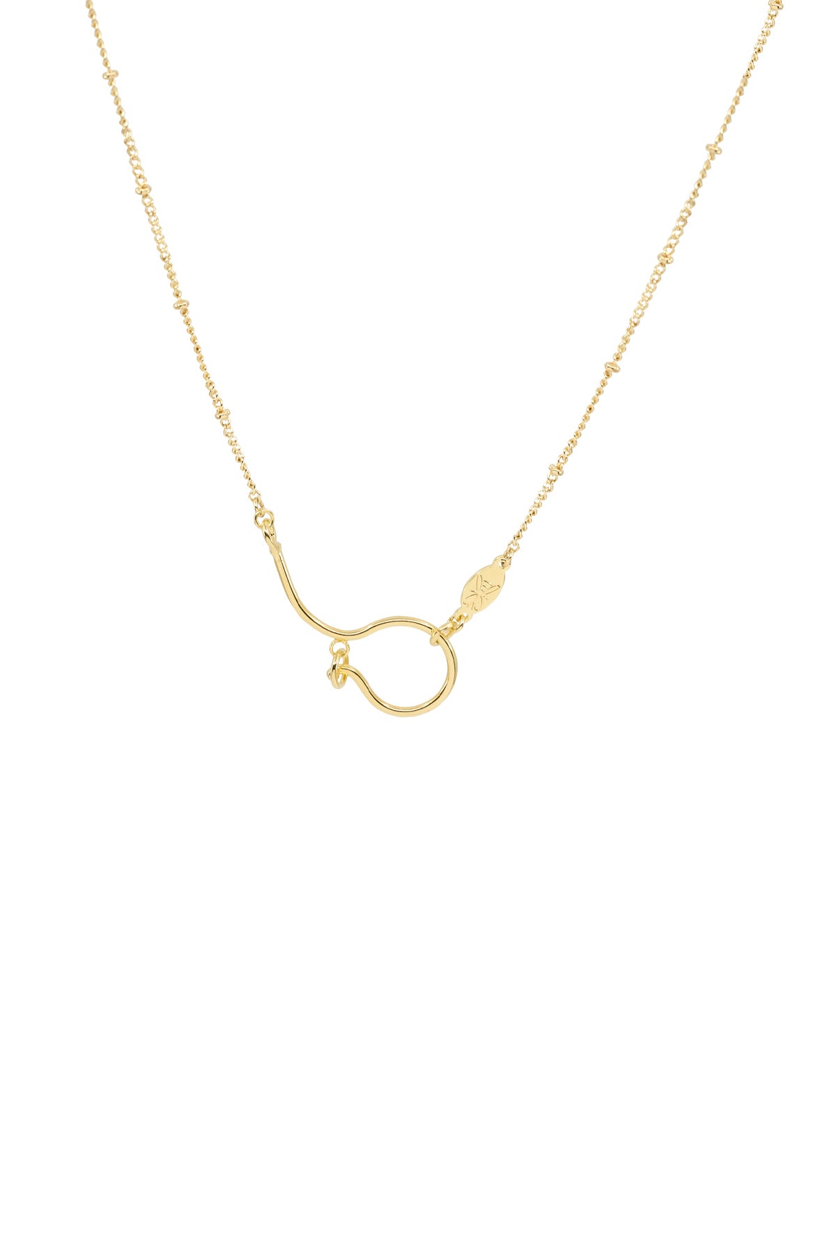 SIGN - Satellite Curb - Charm Necklace