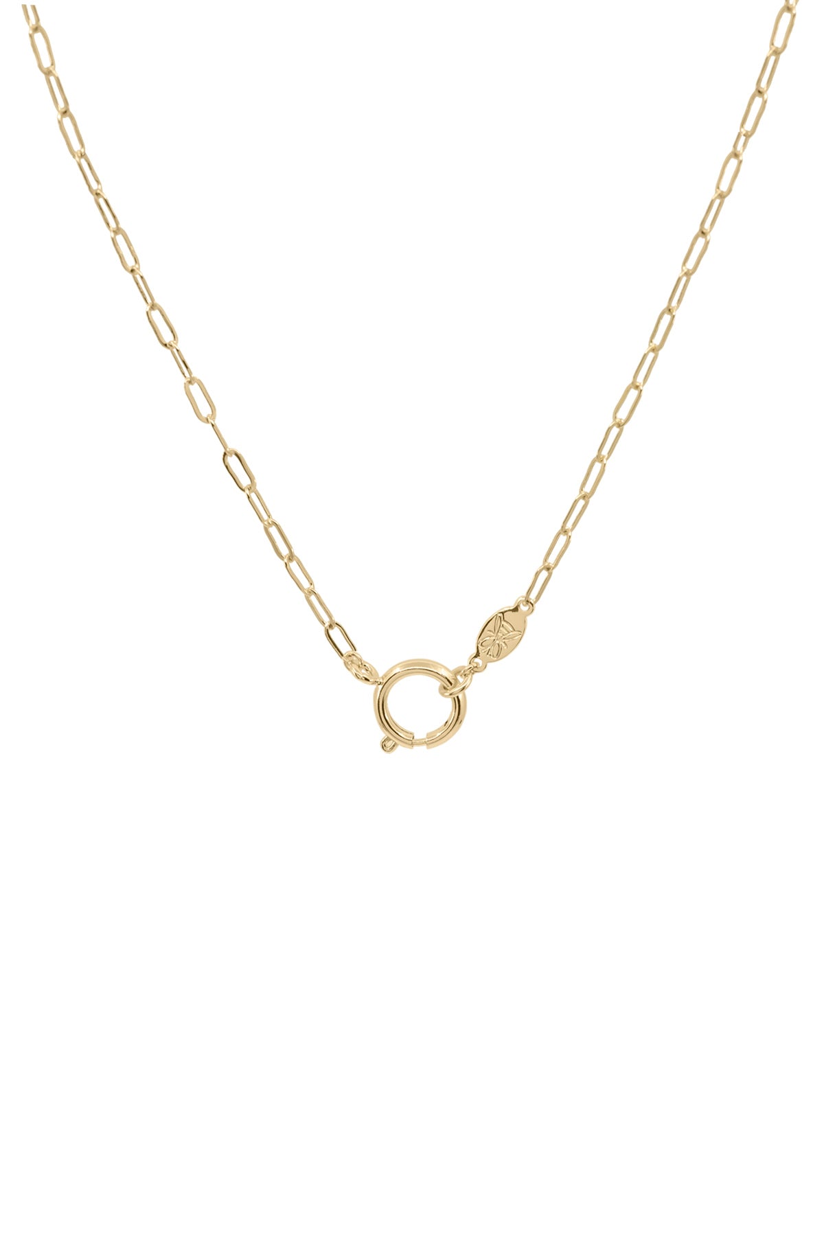 HOOP CLASP - Oval Link - Charm Chain