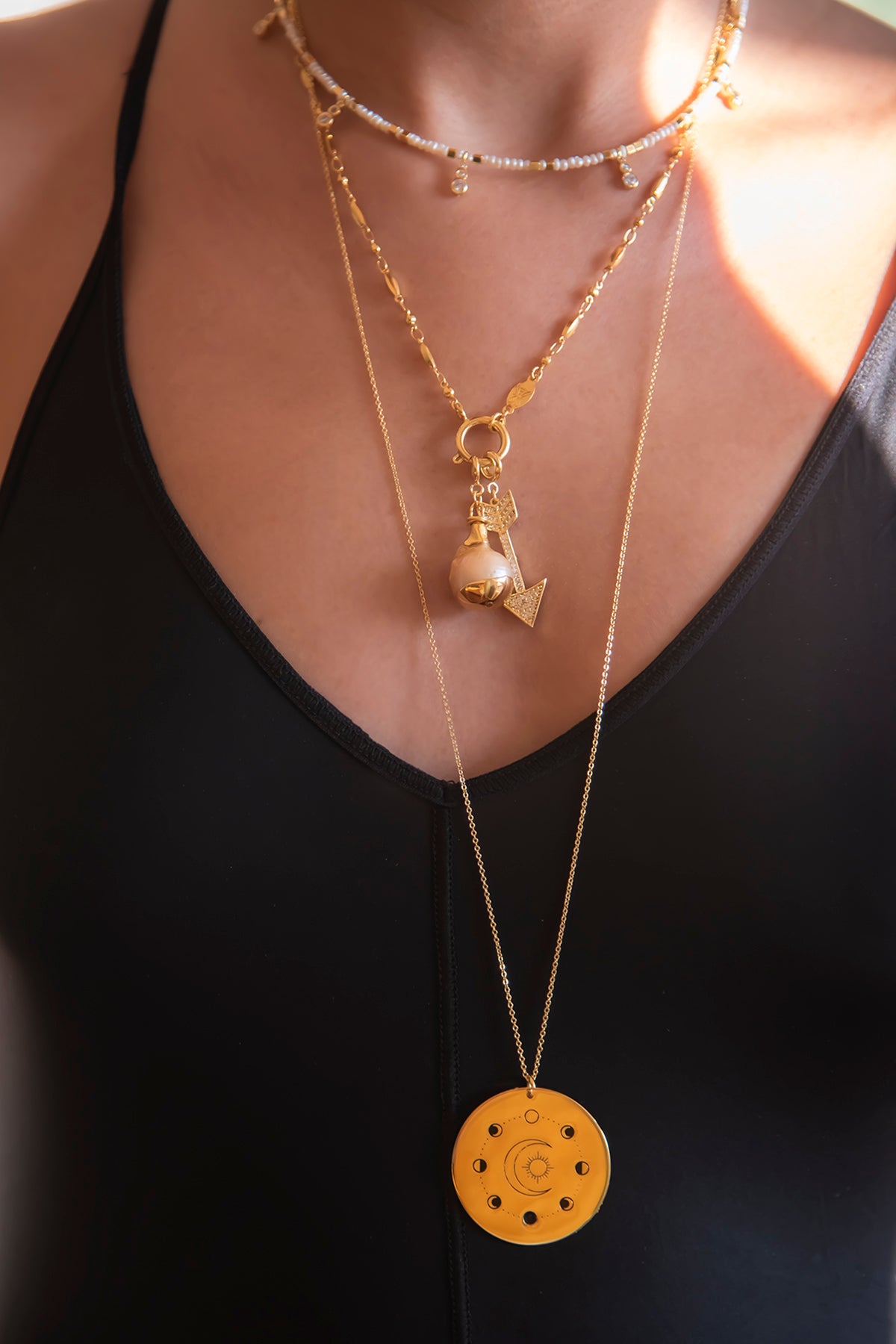 HOOP CLASP – Barley - Chain Necklace