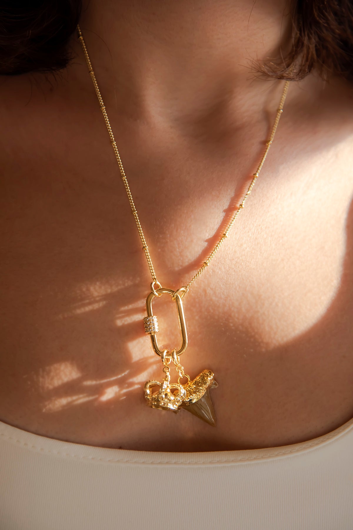 SAVAGE – Fossil Shark Tooth Pendant