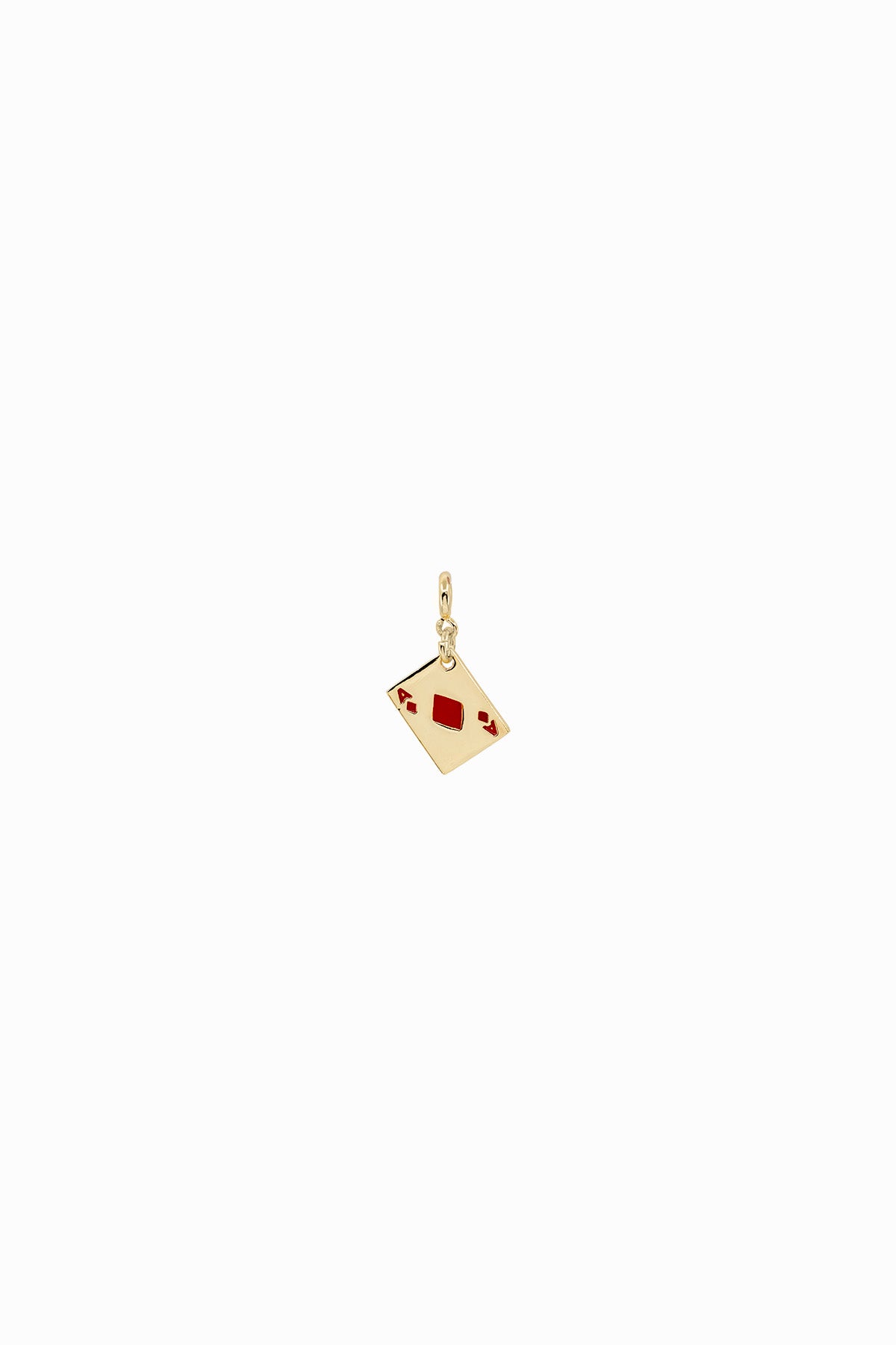ACE OF DIAMONDS - Playing Card Charm