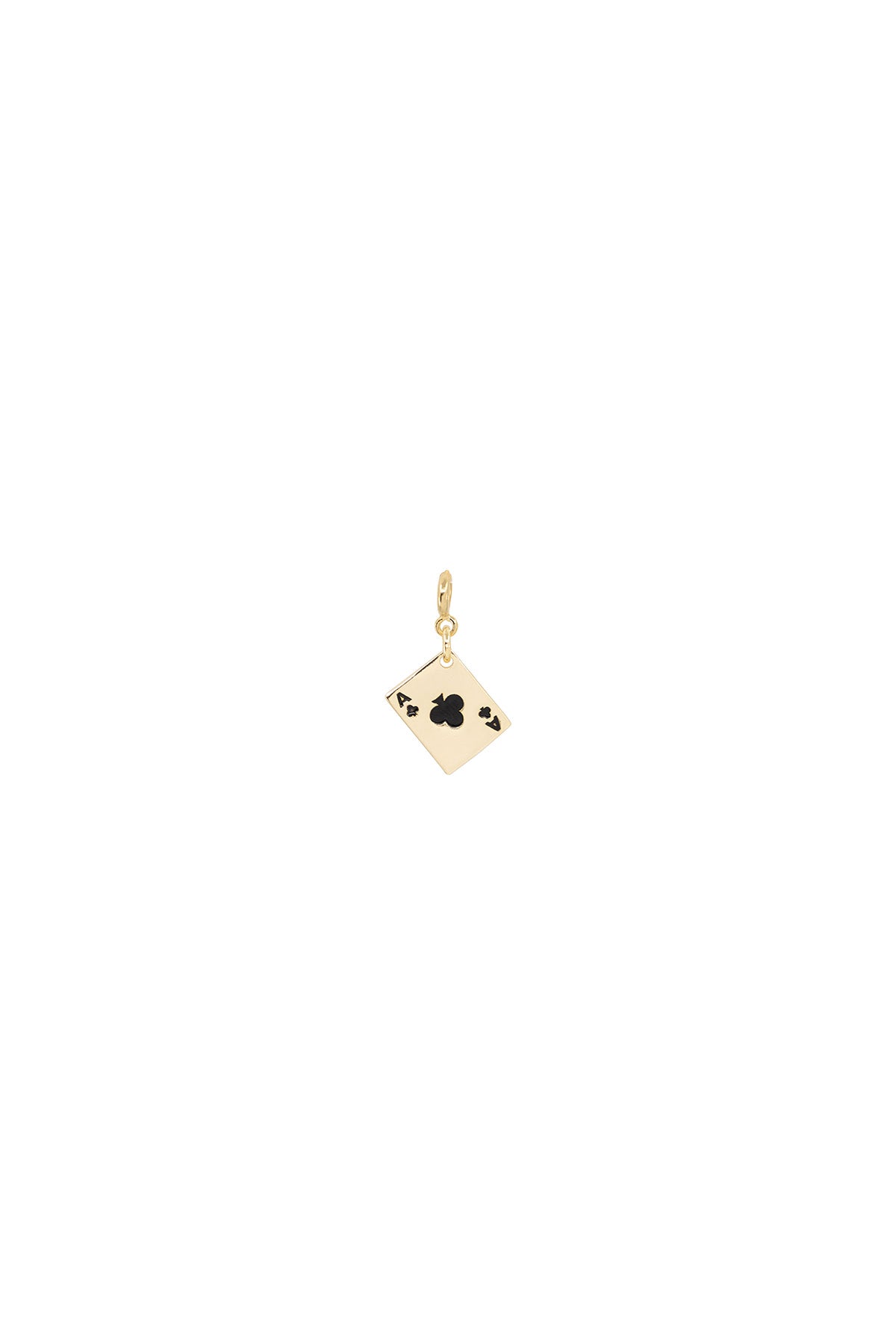 ACE OF CLUBS - Playing Card Charm