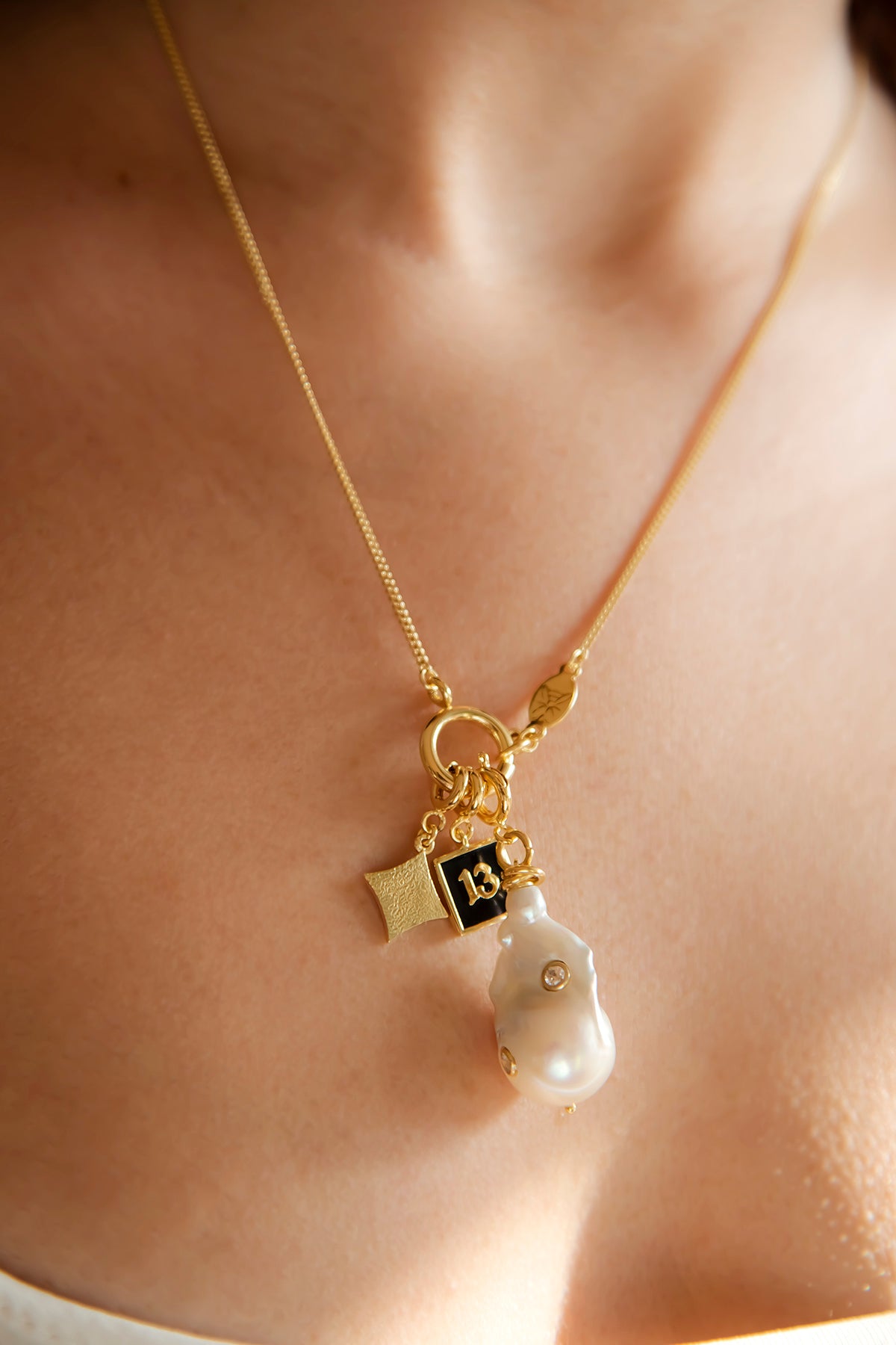 LUCKY DIAMONDS – Playing Card Diamond Charm