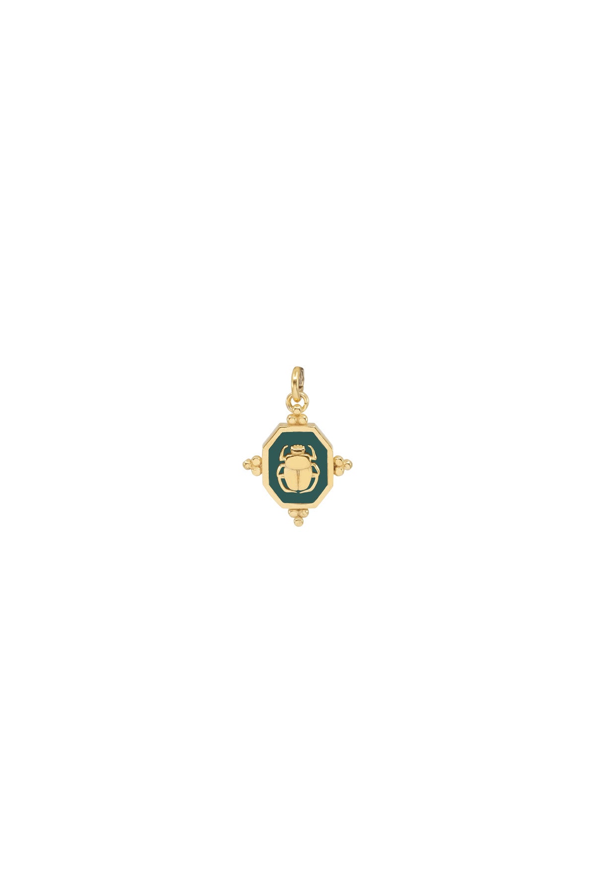 SCARAGREEN – Green Scarab Charm