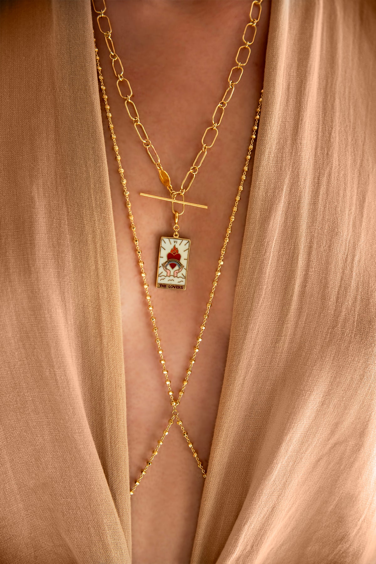 THE LOVERS – Tarot Charm