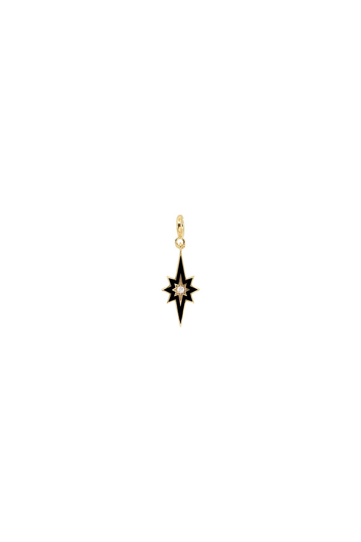 SPARKLE - BLACK - Star Charm