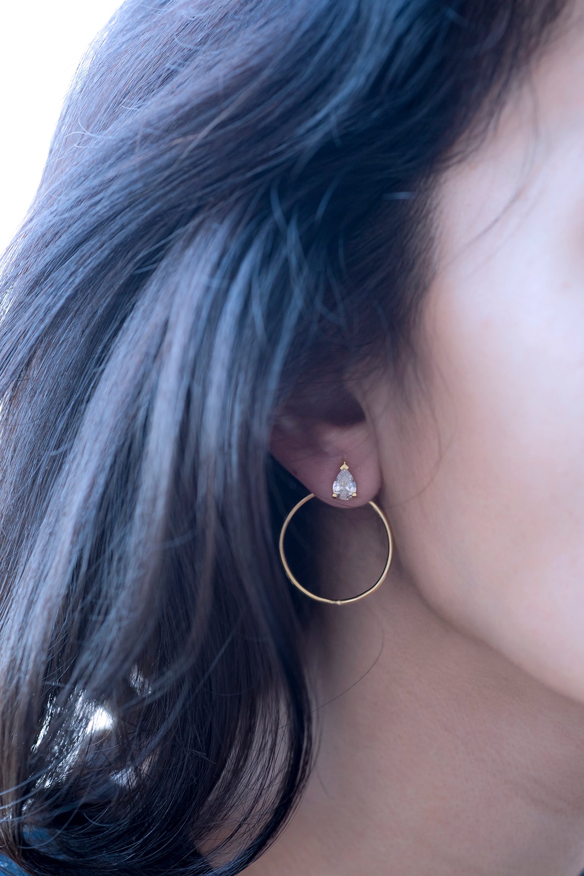 MINI HOOPS – Back-and-Forth Hoop Earrings