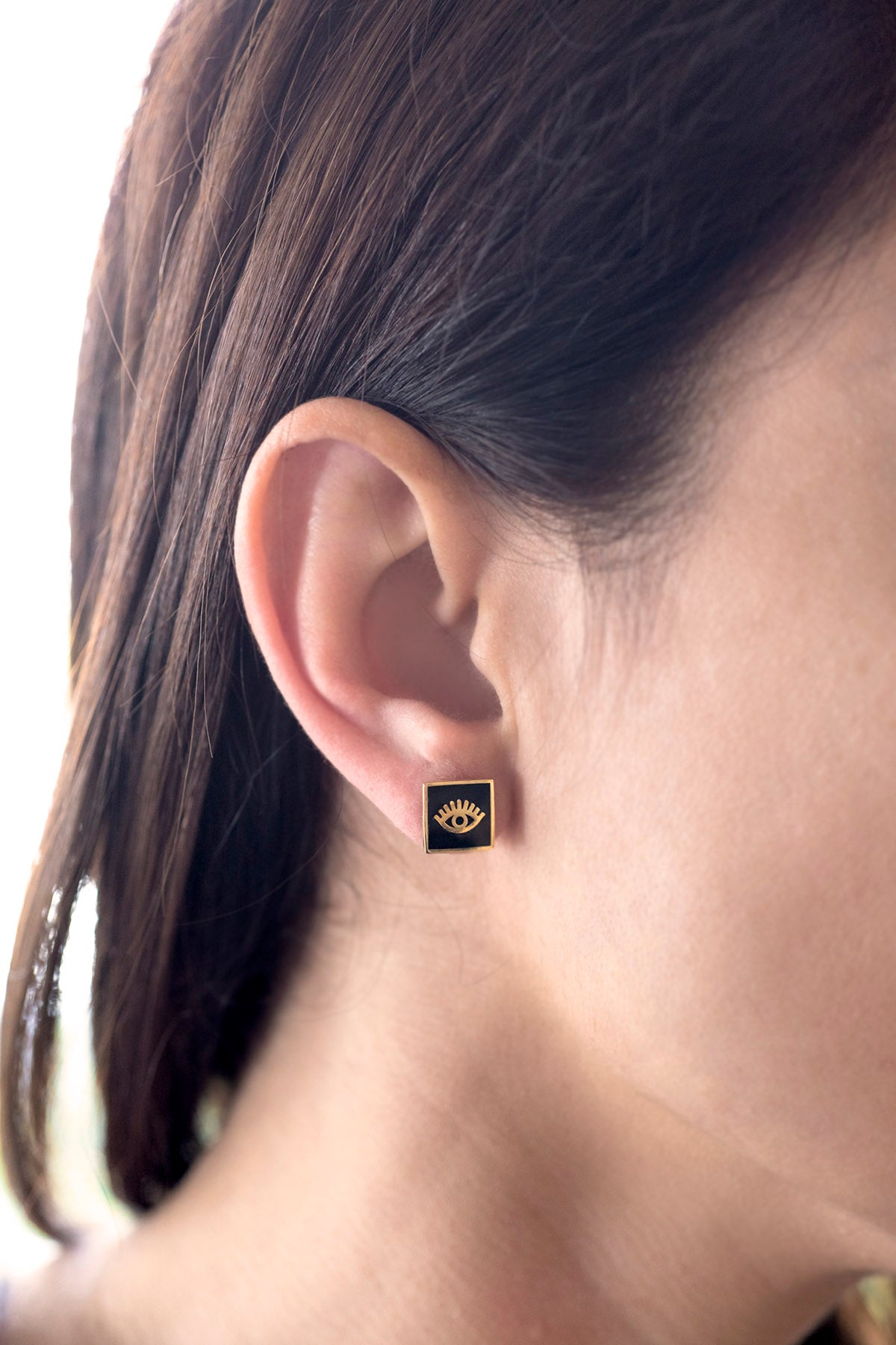 LUCKY EYE – Protective Eye Stud Earring