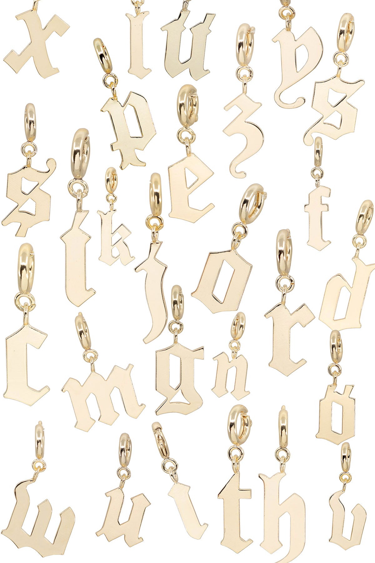 DRAMA - Gothic Letter Charm