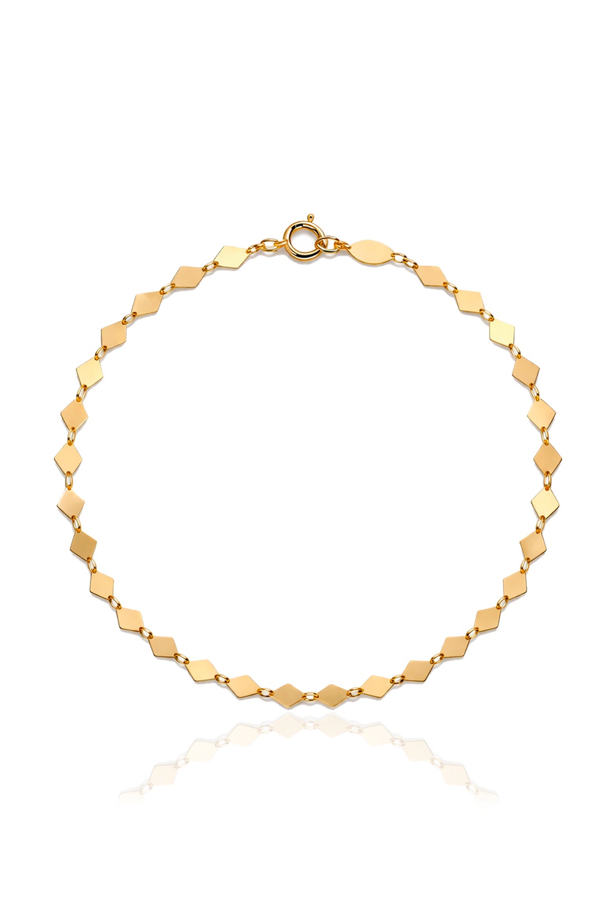 MONICA – Diamond-Link Layered Chain Necklace