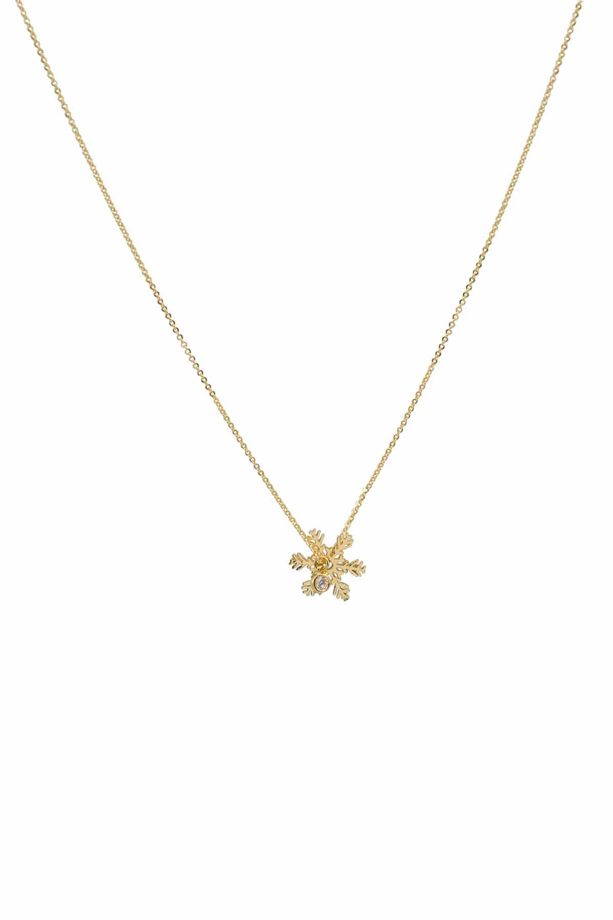 SHINE – Snowflake CZ Necklace