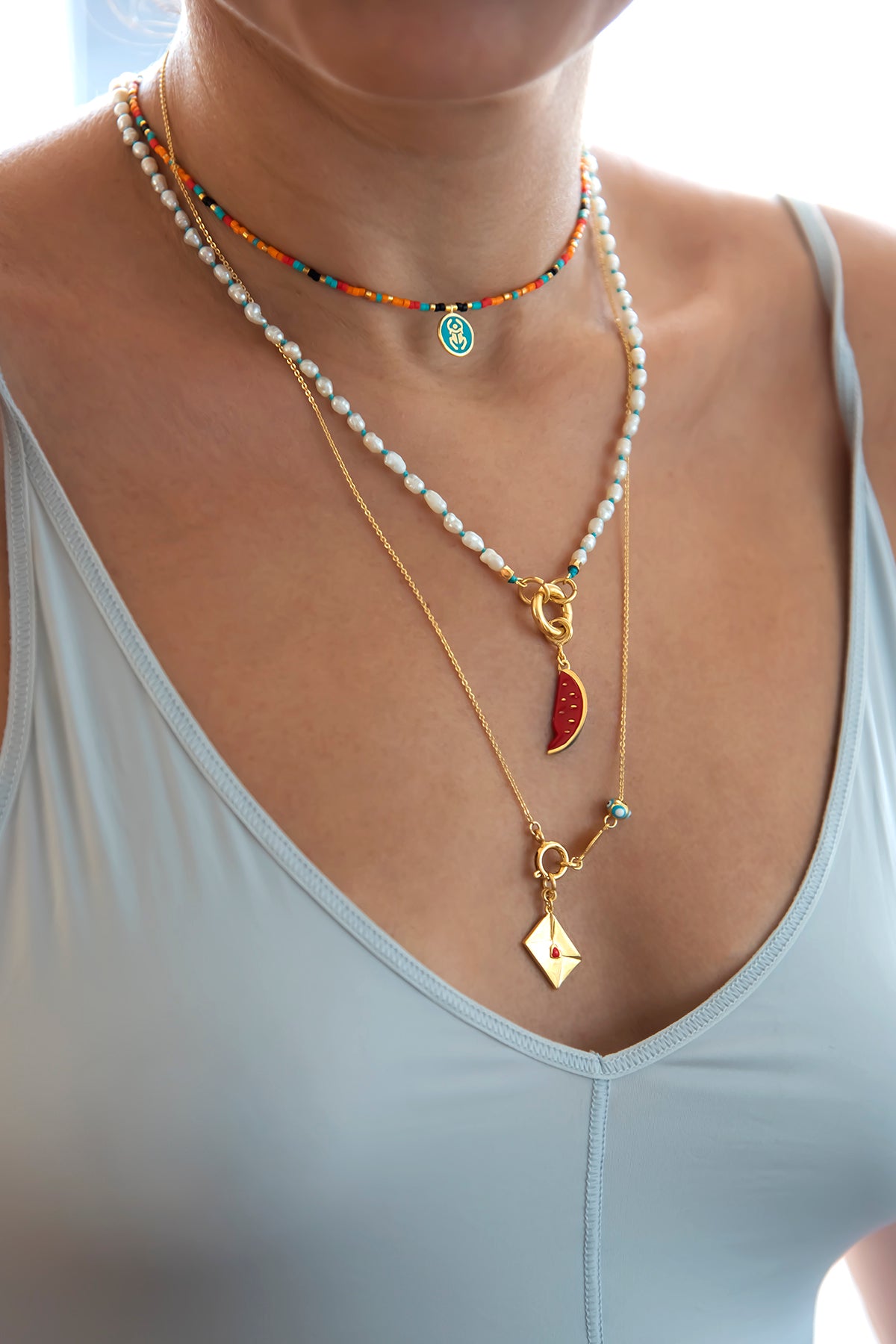 LOVE LETTER - Envelope Necklace