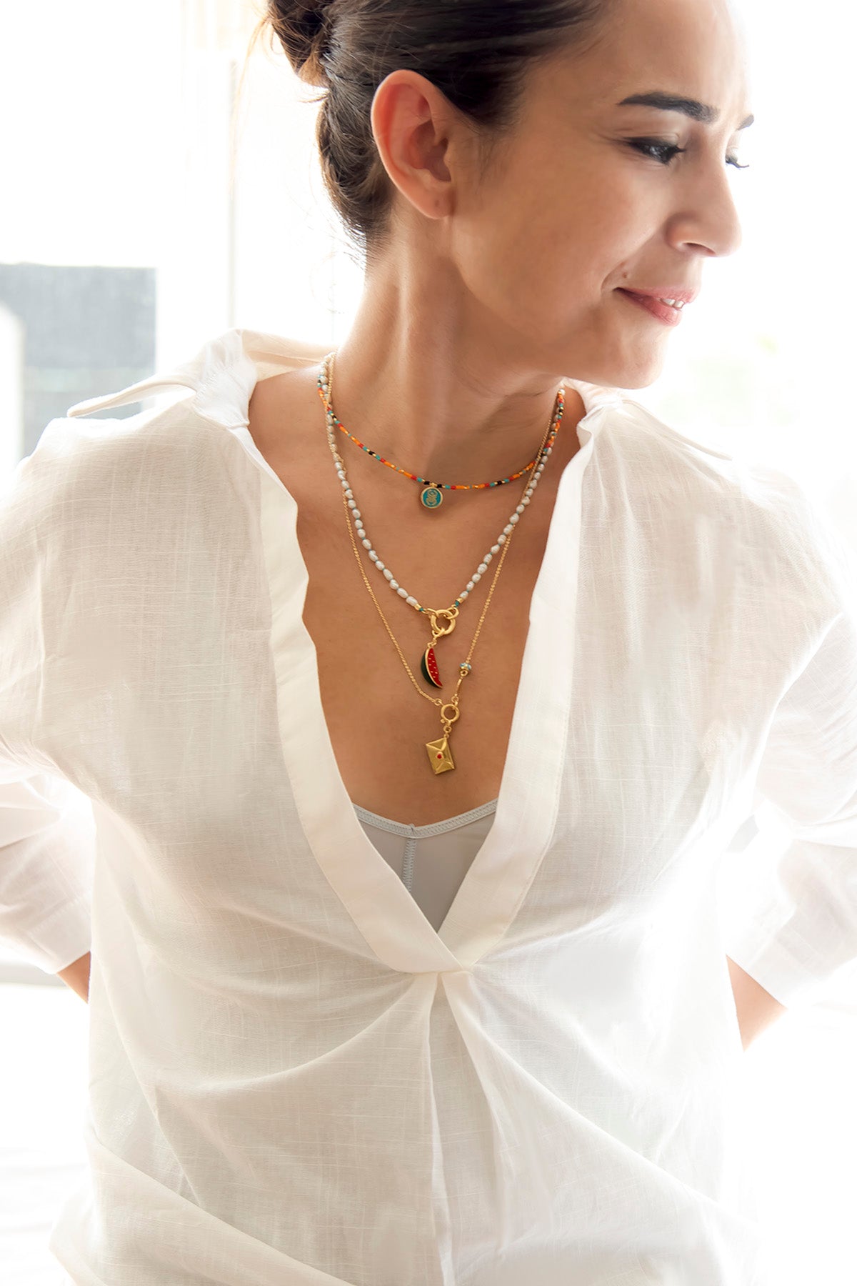 LOVE LETTER - Envelope Necklace