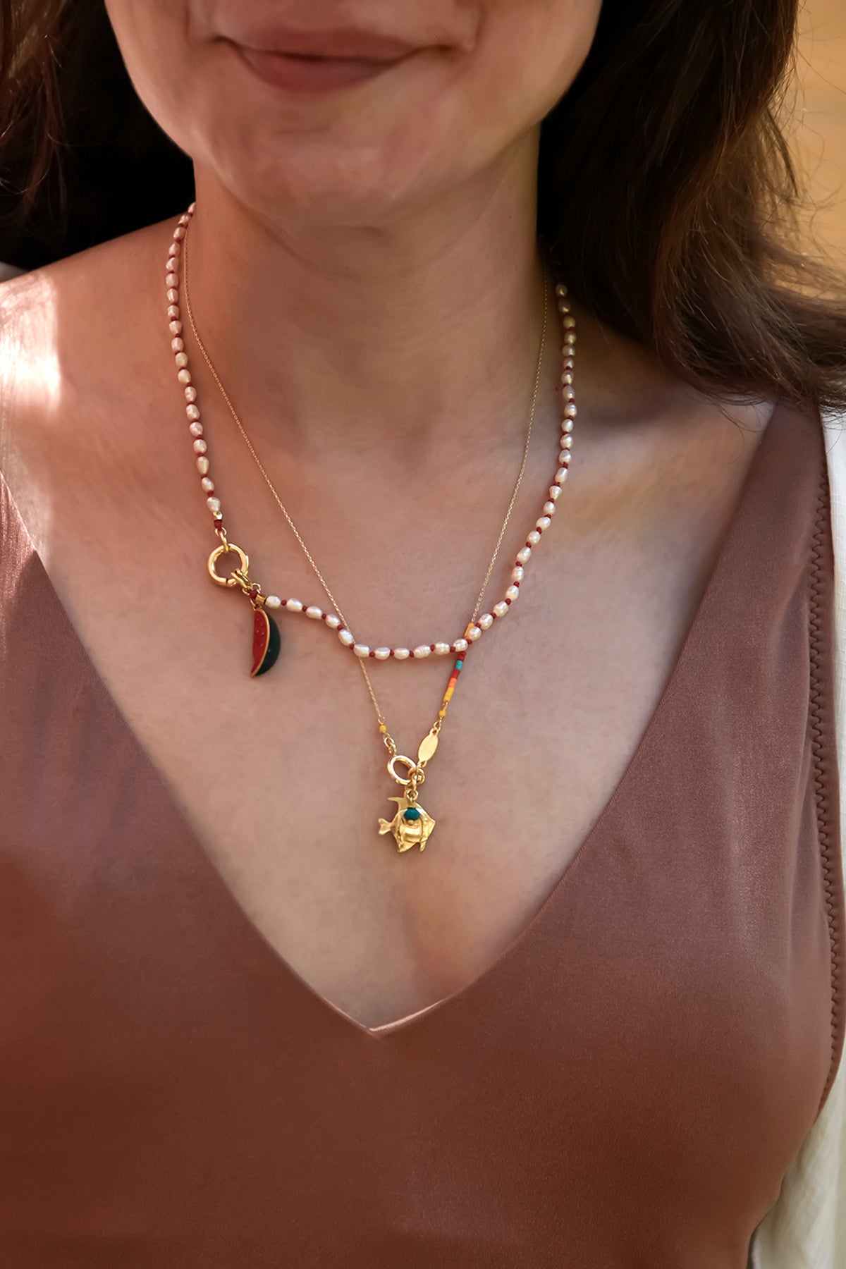 ANGELFISH - Colorful Fish Necklace