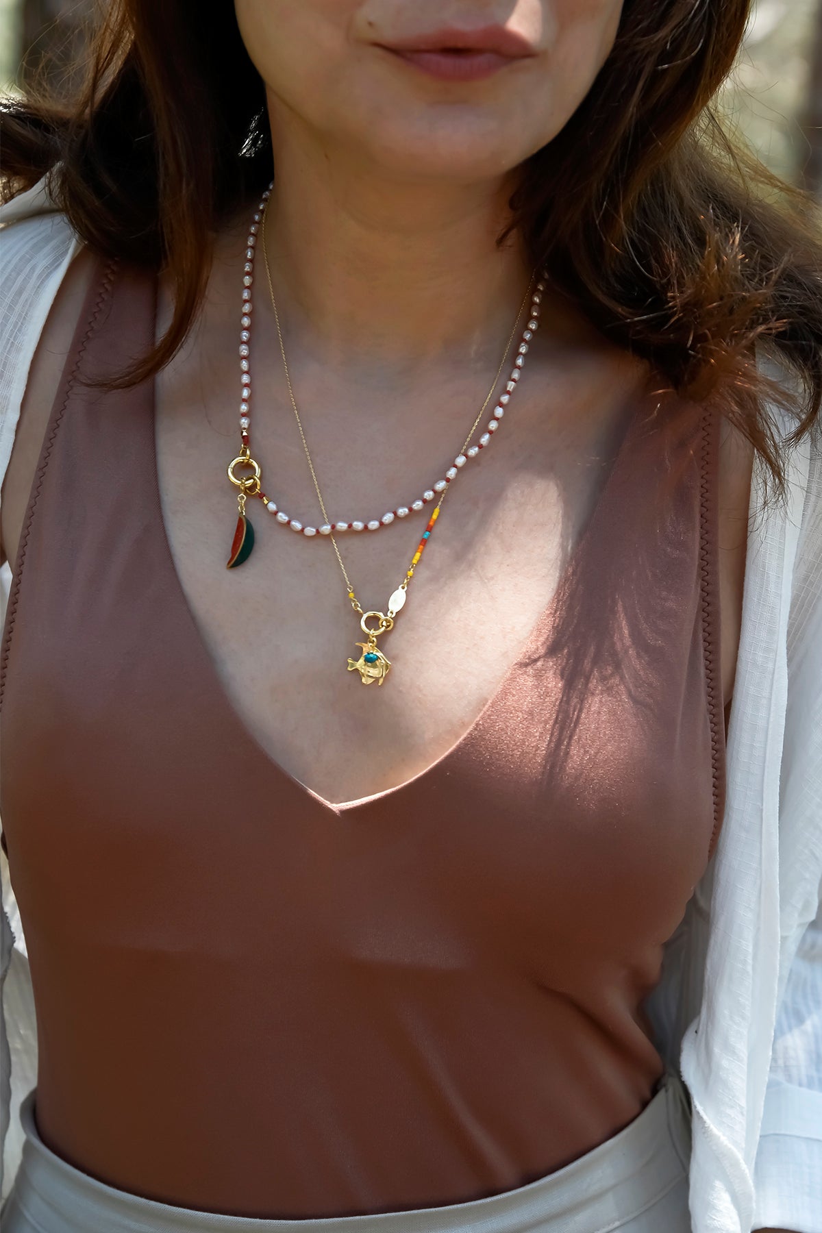 ANGELFISH - Colorful Fish Necklace