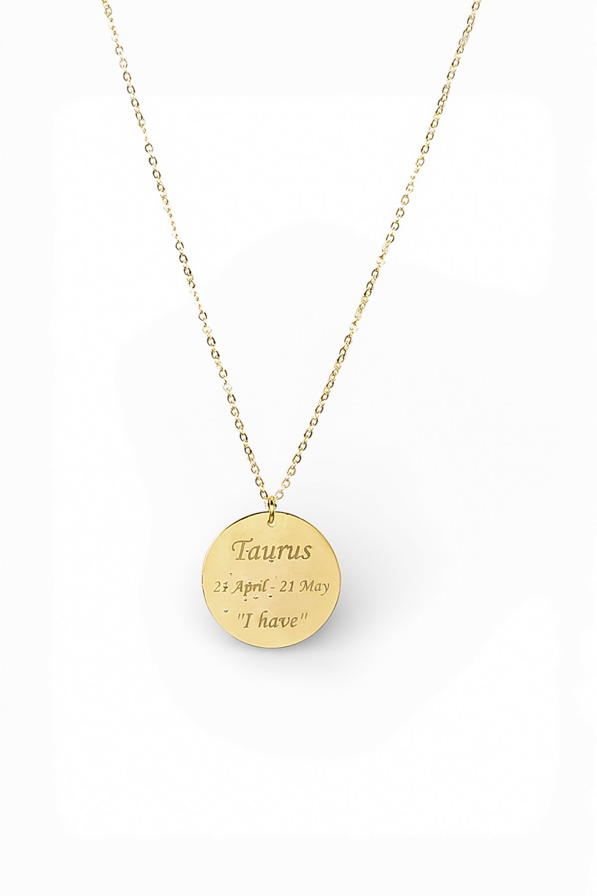 TAURUS – Taurus Zodiac Necklace