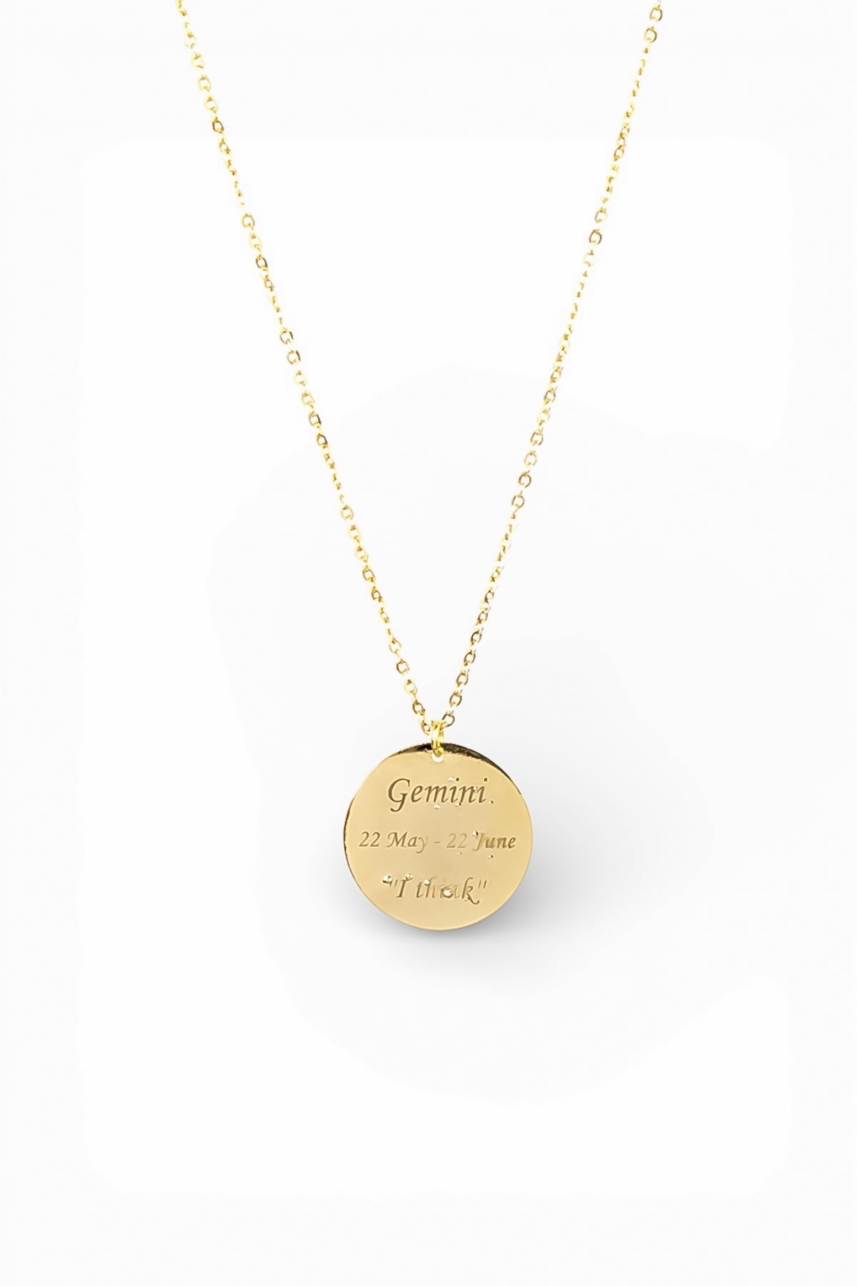 GEMINI - Gemini Zodiac Necklace