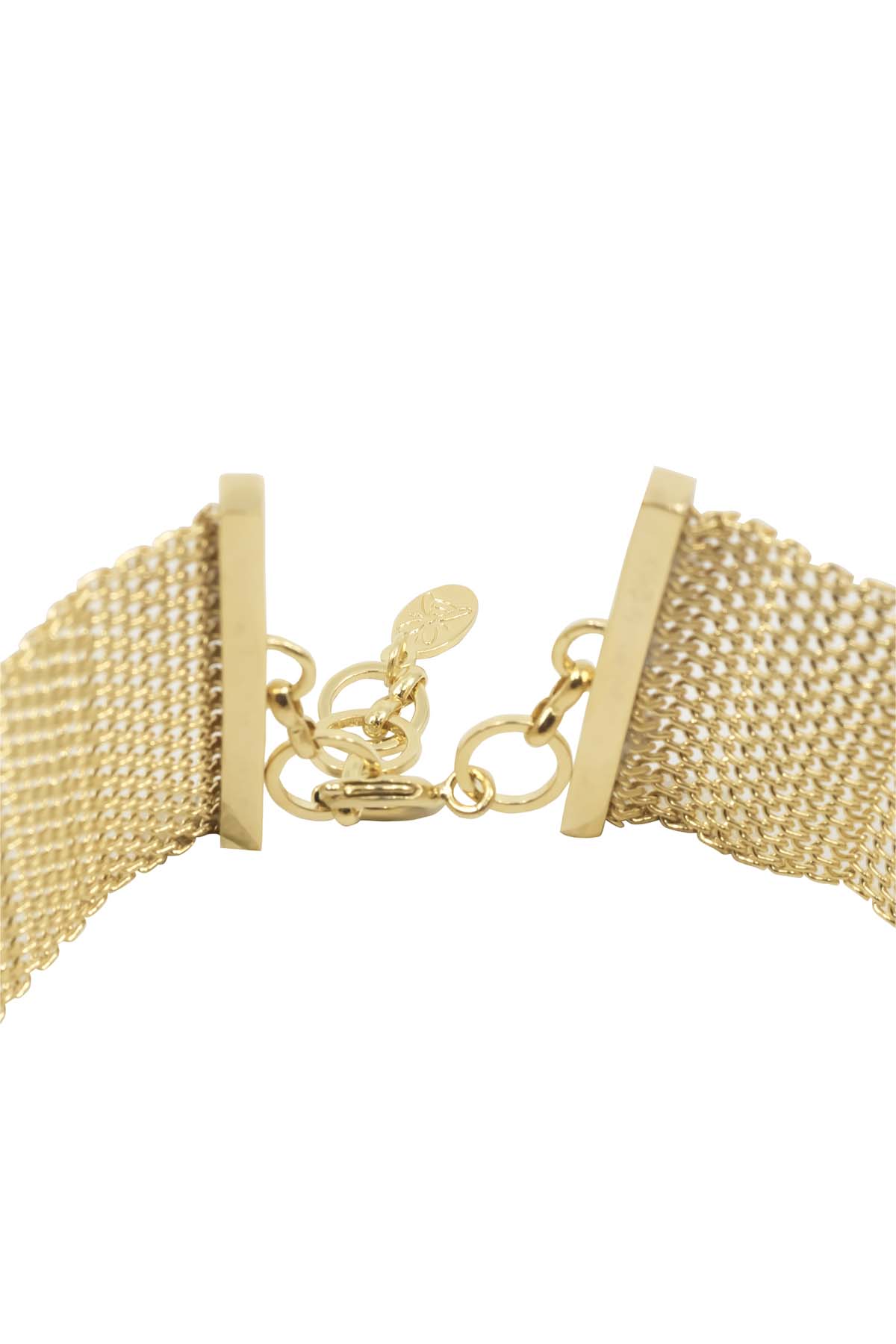 WIRE MESH – Statement Woven Collar Necklace