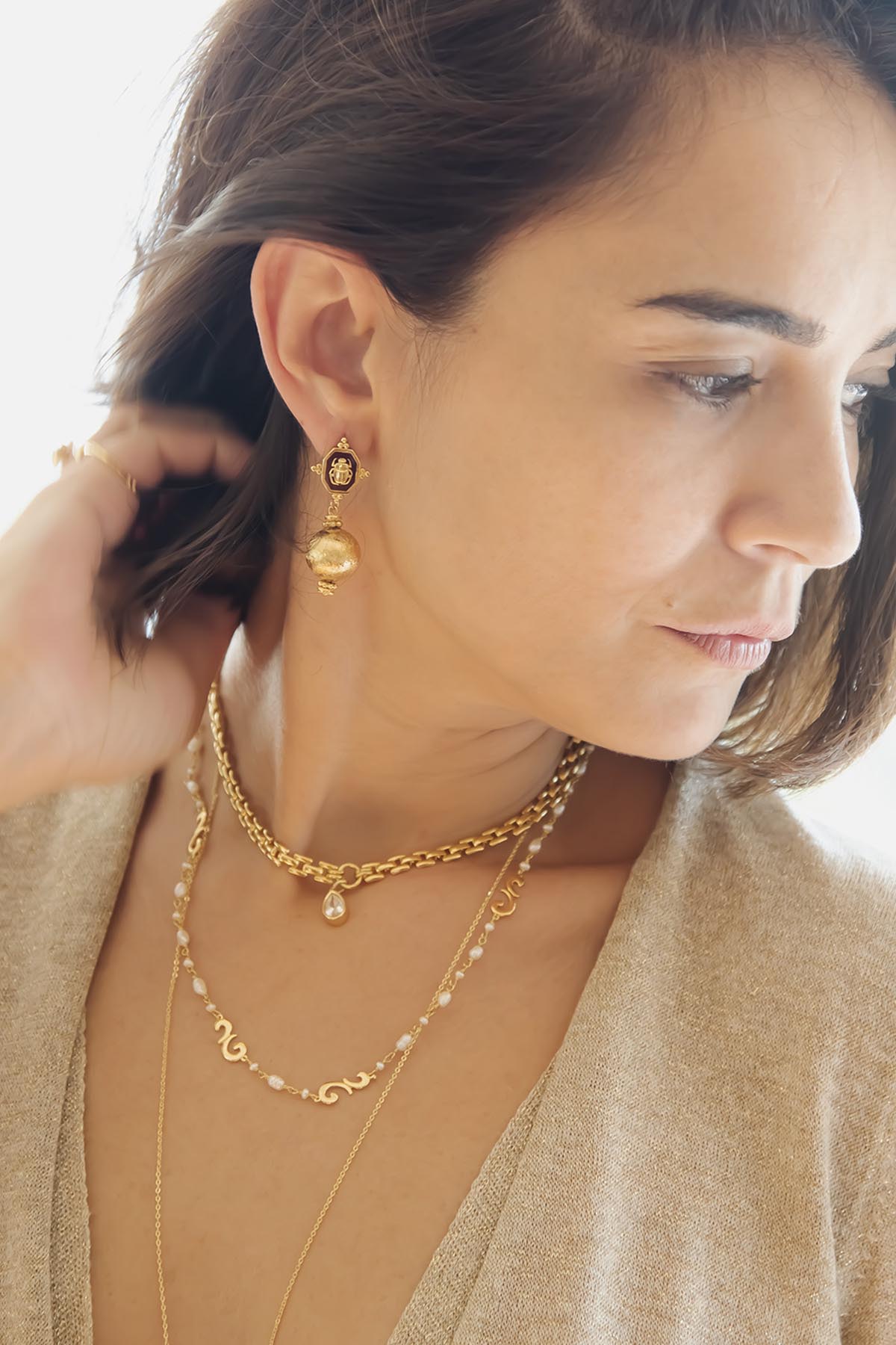 GRACE – Watch Strap Choker Necklace
