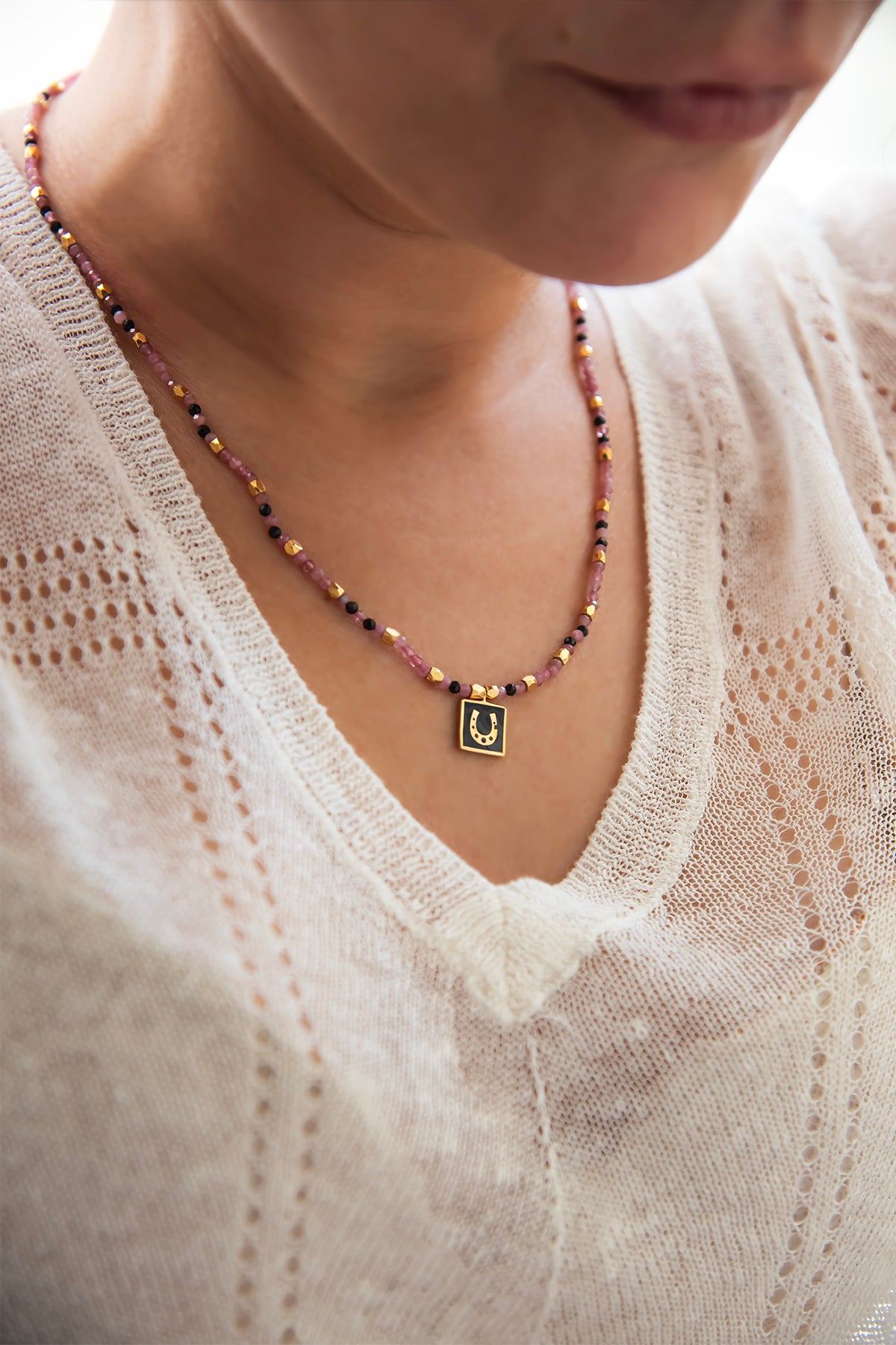 PINKY LUCKY - Tourmaline Necklace