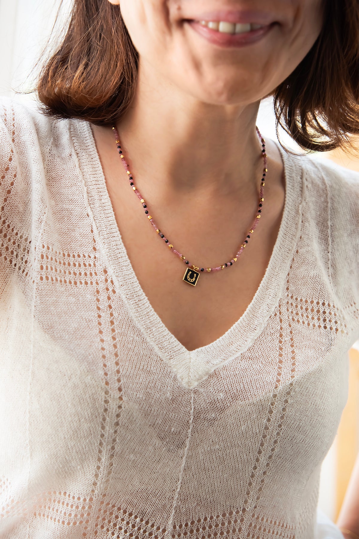 PINKY LUCKY - Tourmaline Necklace