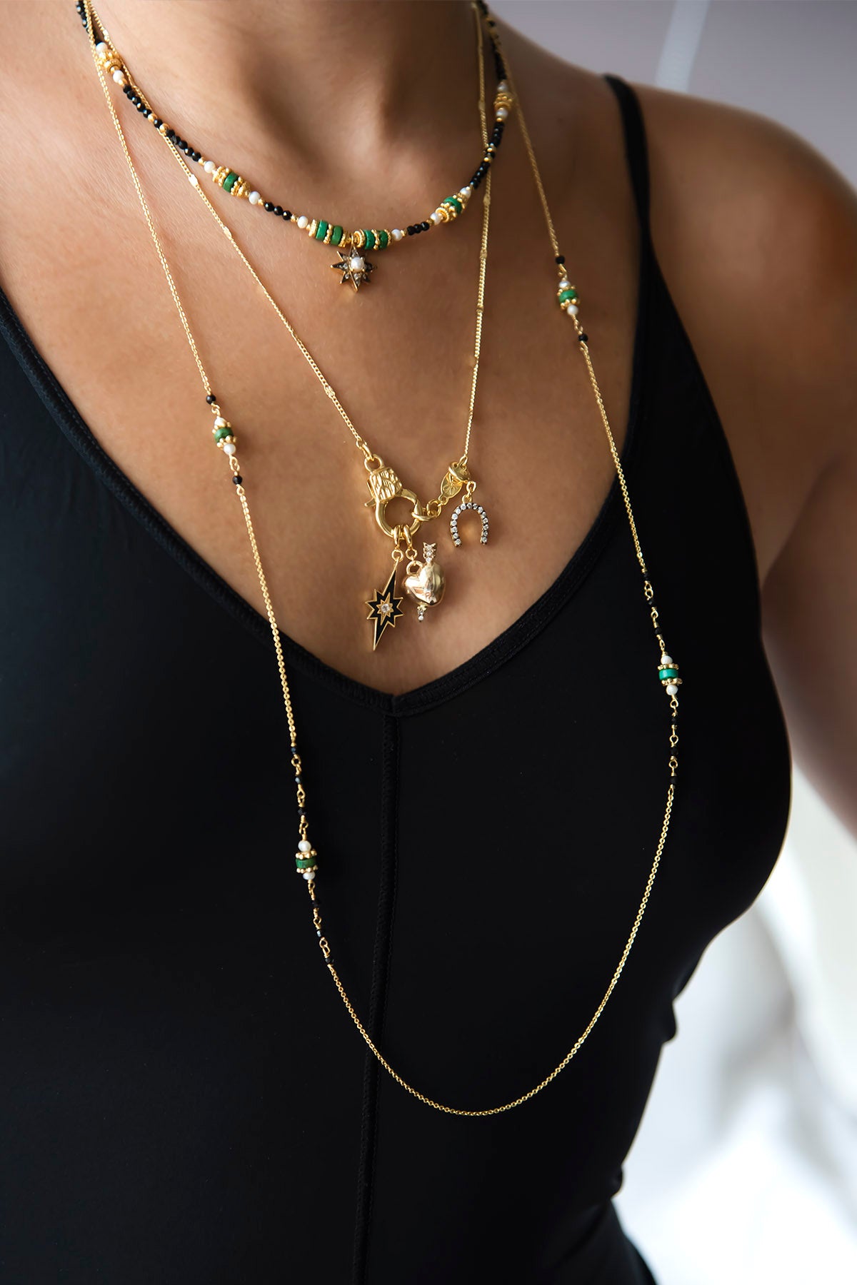 BOLEYN – Gemstone Chain Necklace