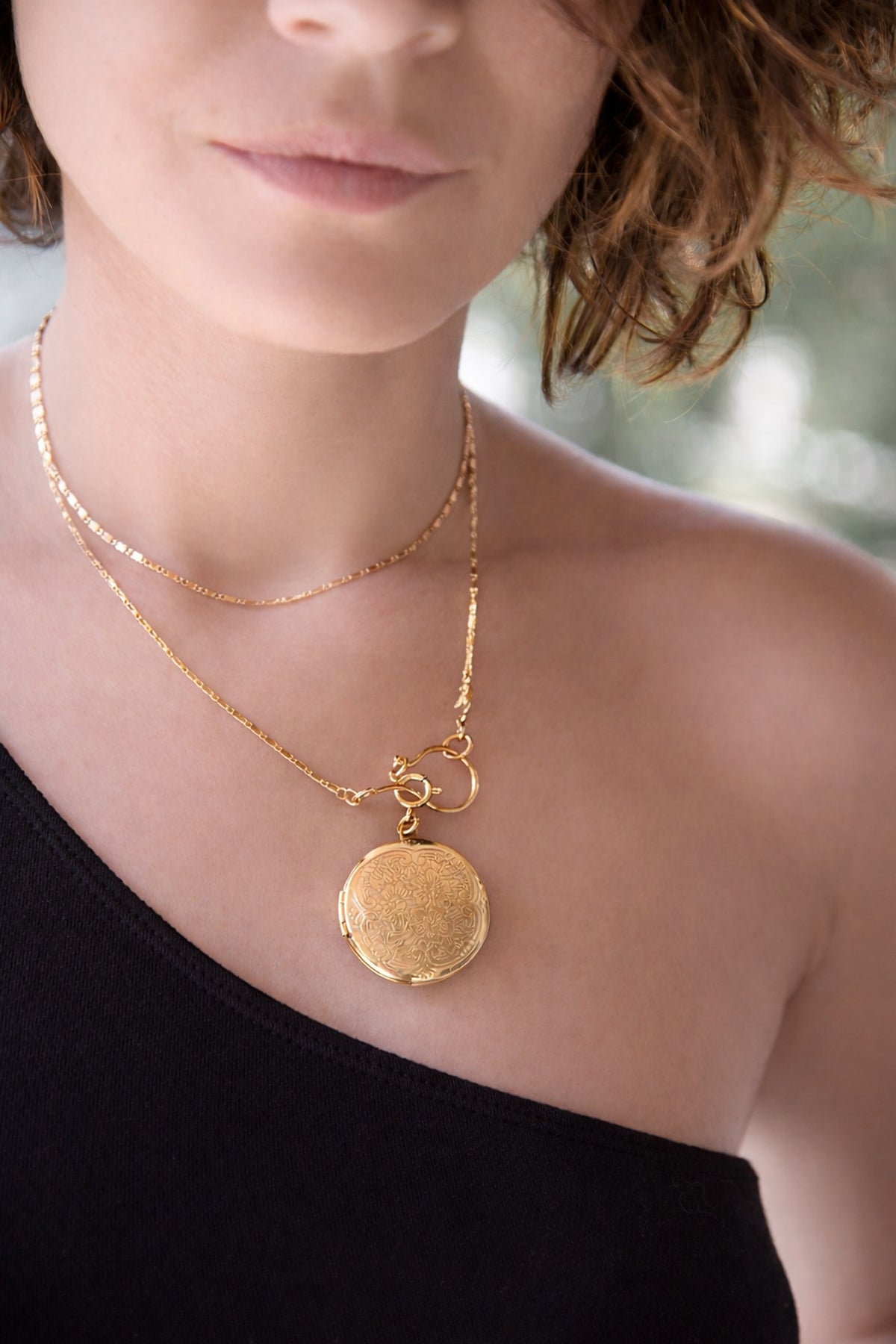 OLDER – Locket Medallion Necklace