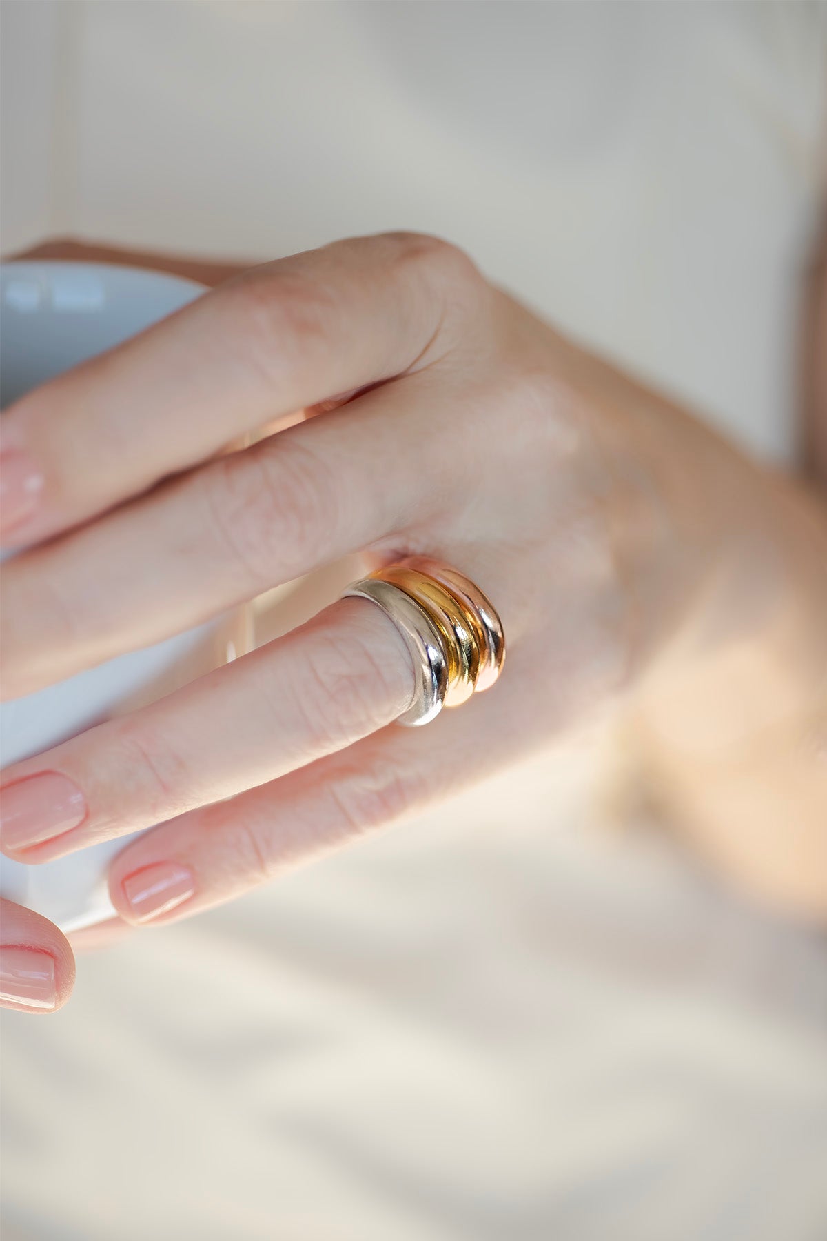 SOLID – Domed Stacking Ring