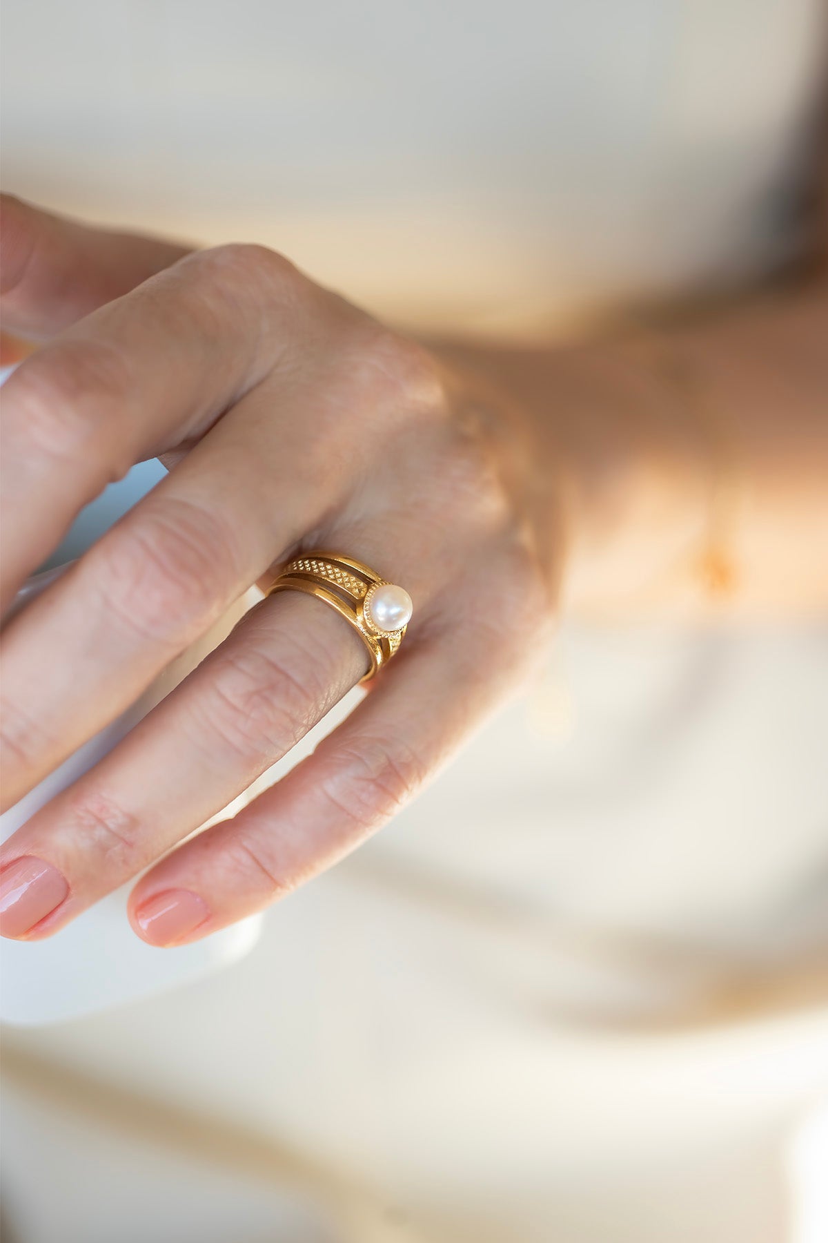 REY PEARL – Freshwater Pearl Ring
