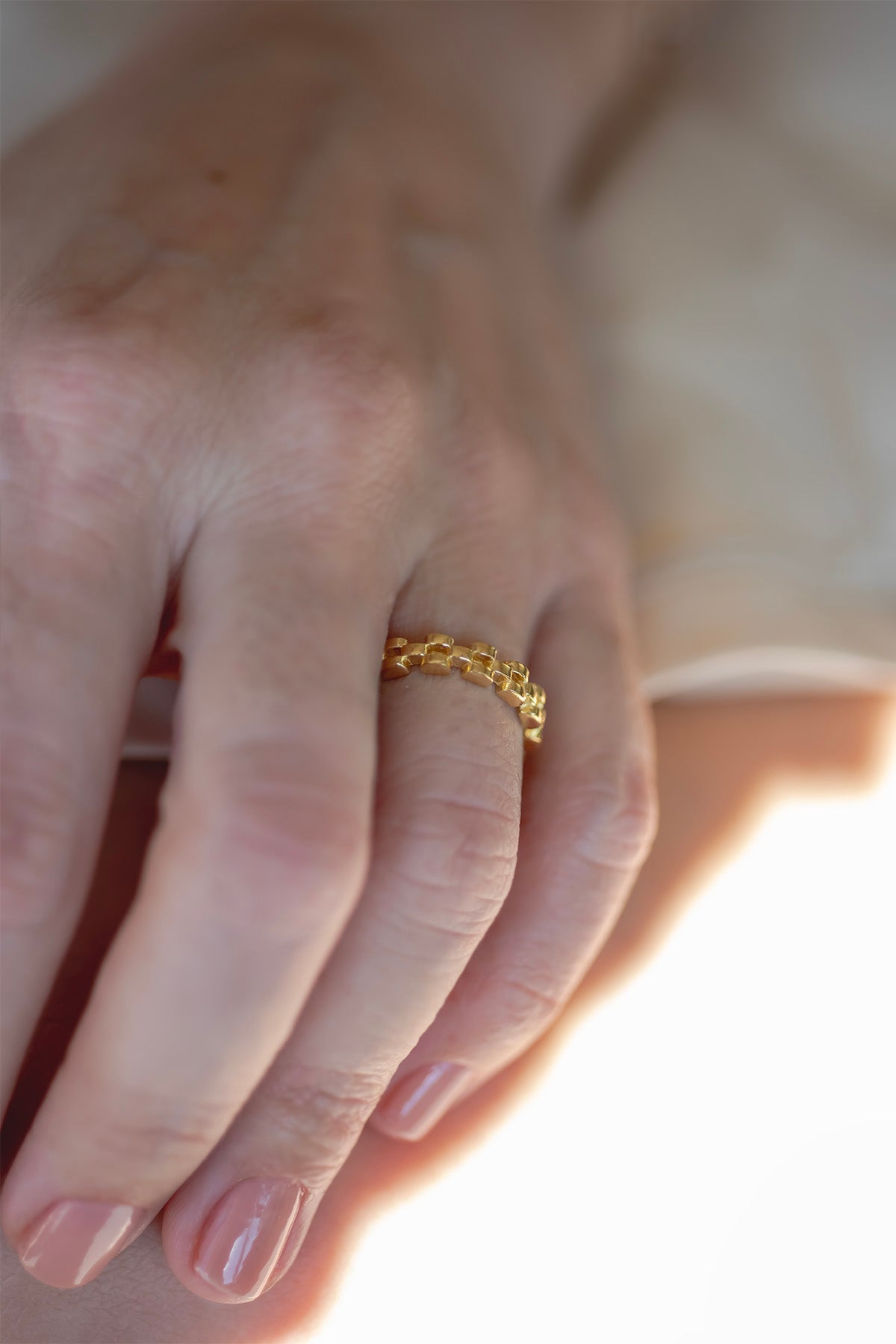 ZIGZAG – Thin Adjustable Ring