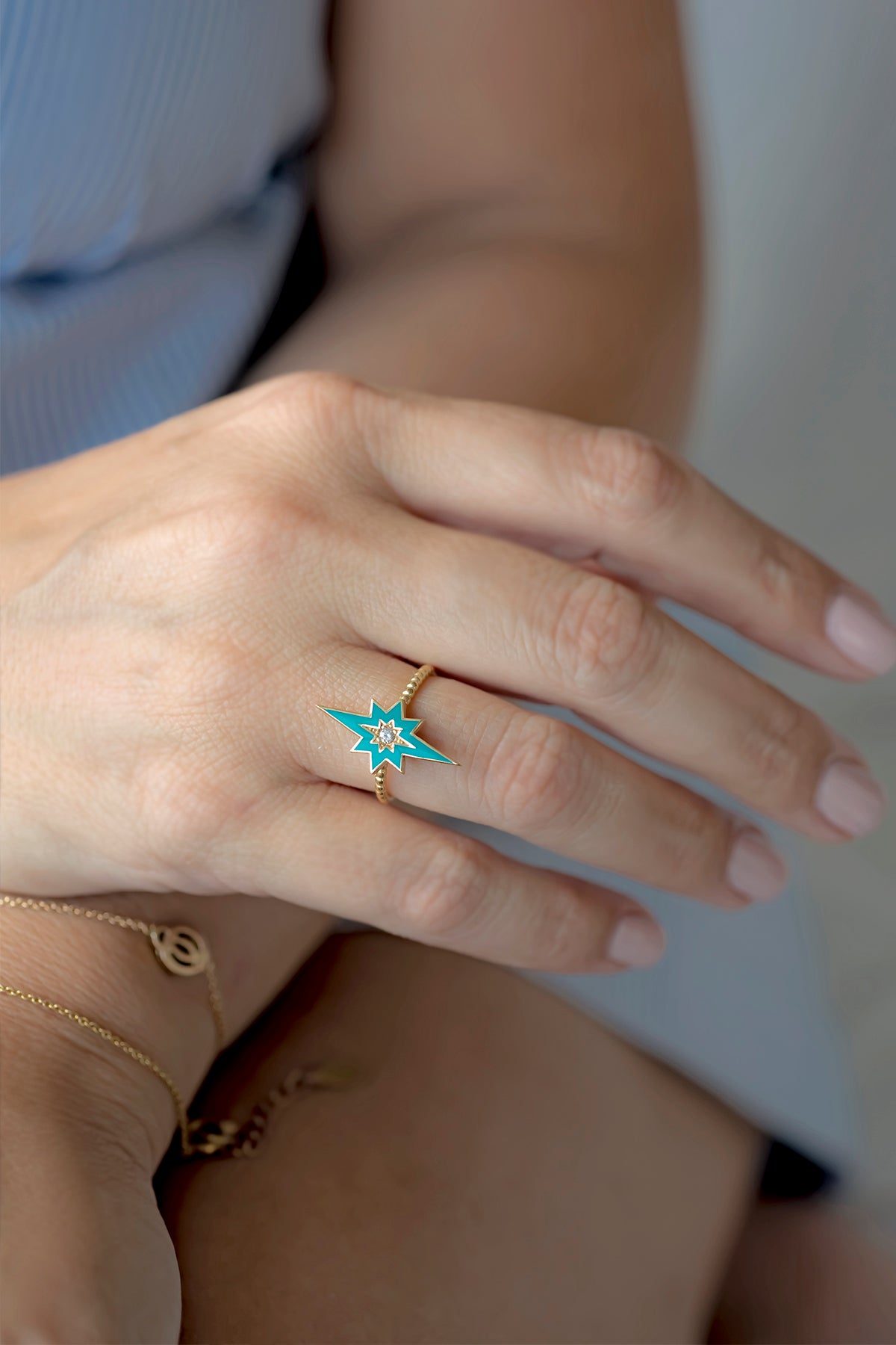 SPARKLE - AZURE - The Star Ring
