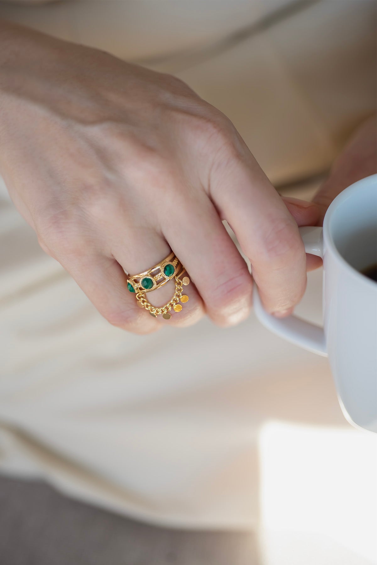 CHIN CHIN – Chain Detail Ring