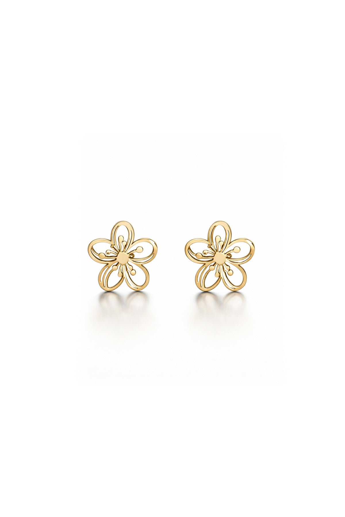 TINY VIOLA – Petite Bloom Earrings