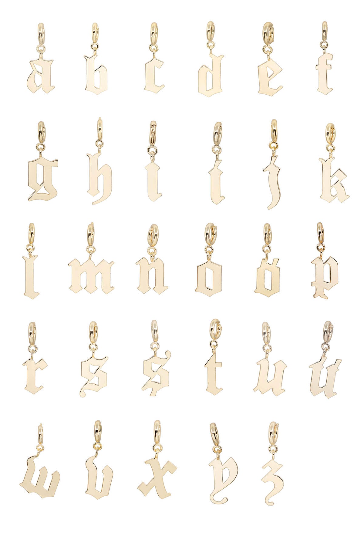 DRAMA - Gothic Letter Charm