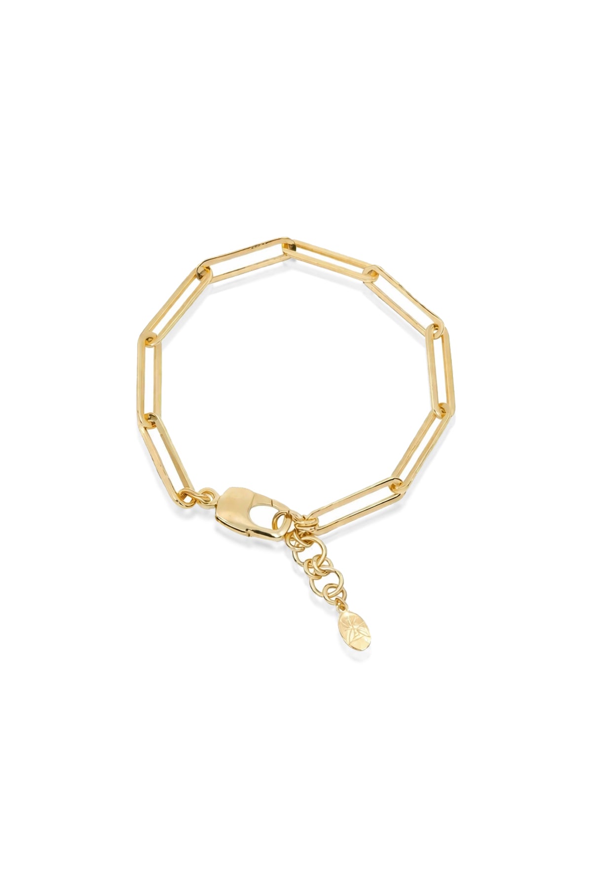 VERA – Charm-Compatible Paperclip Chain Bracelet