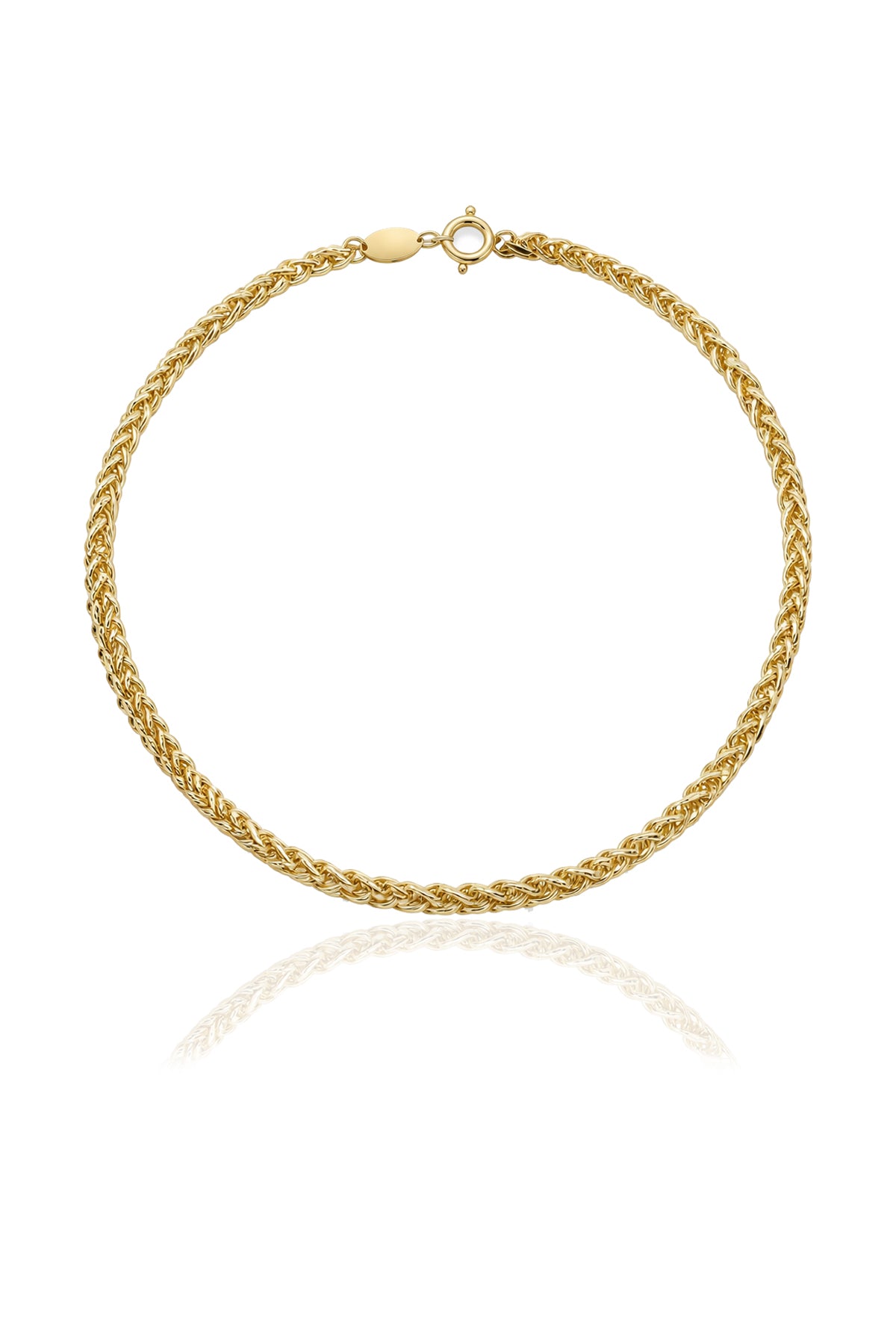 VERONA – Wheat Chain Statement Necklace