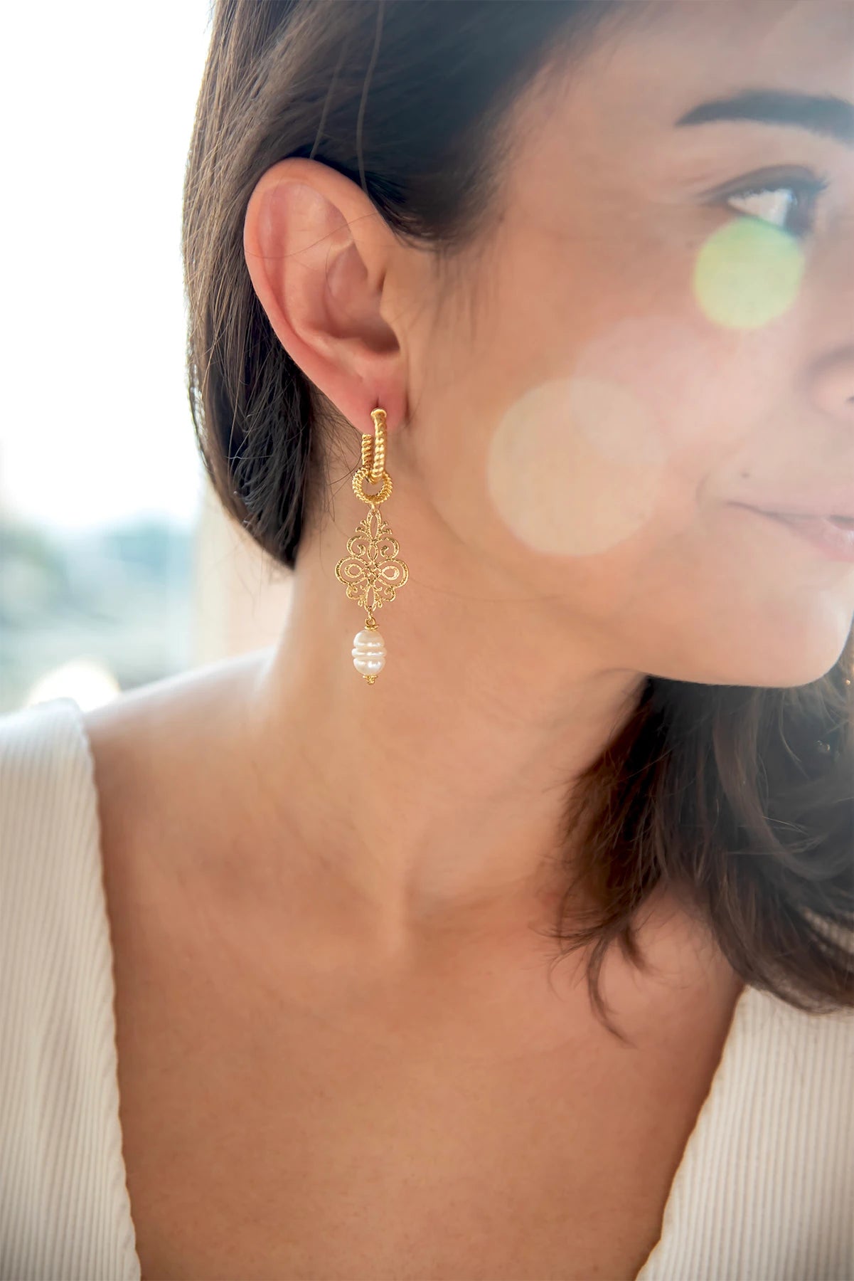 JAIPUR – Pearl Single Earring