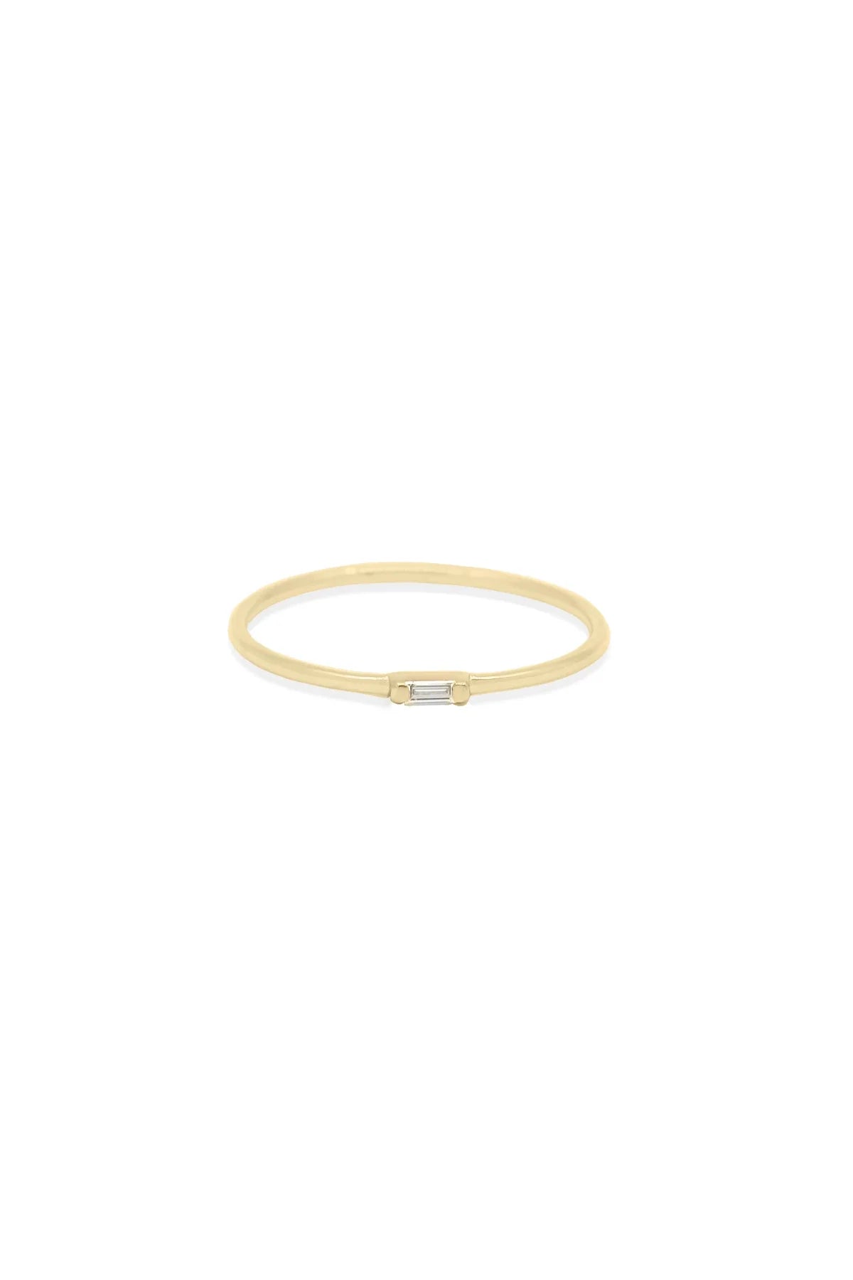 SOLITAIRE – Baguette – S – Baguette Solitaire Ring